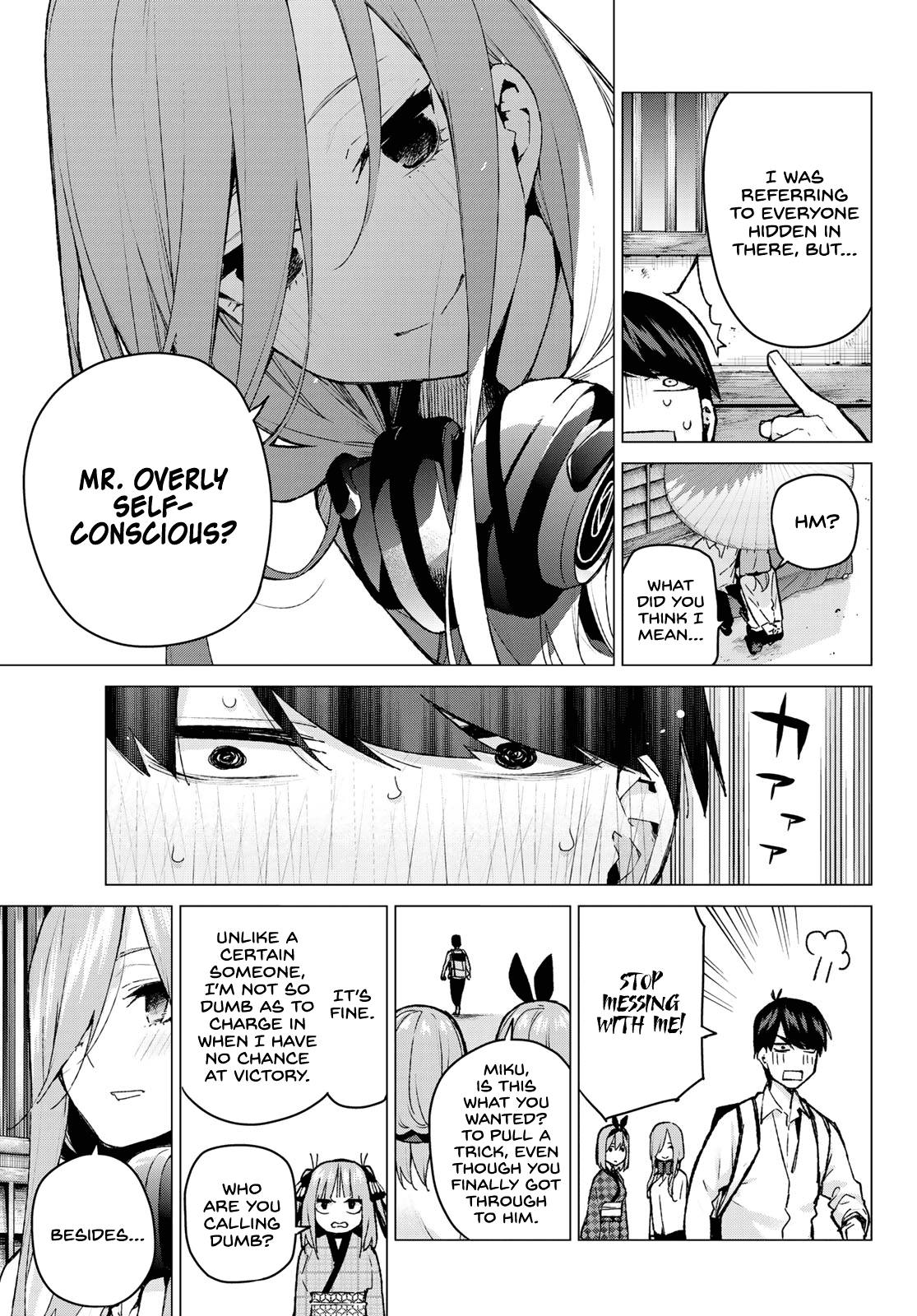 Go-Toubun no Hanayome Chapter 86 page 3 - Chapter 86: Sisters’ War - Exhibition Match