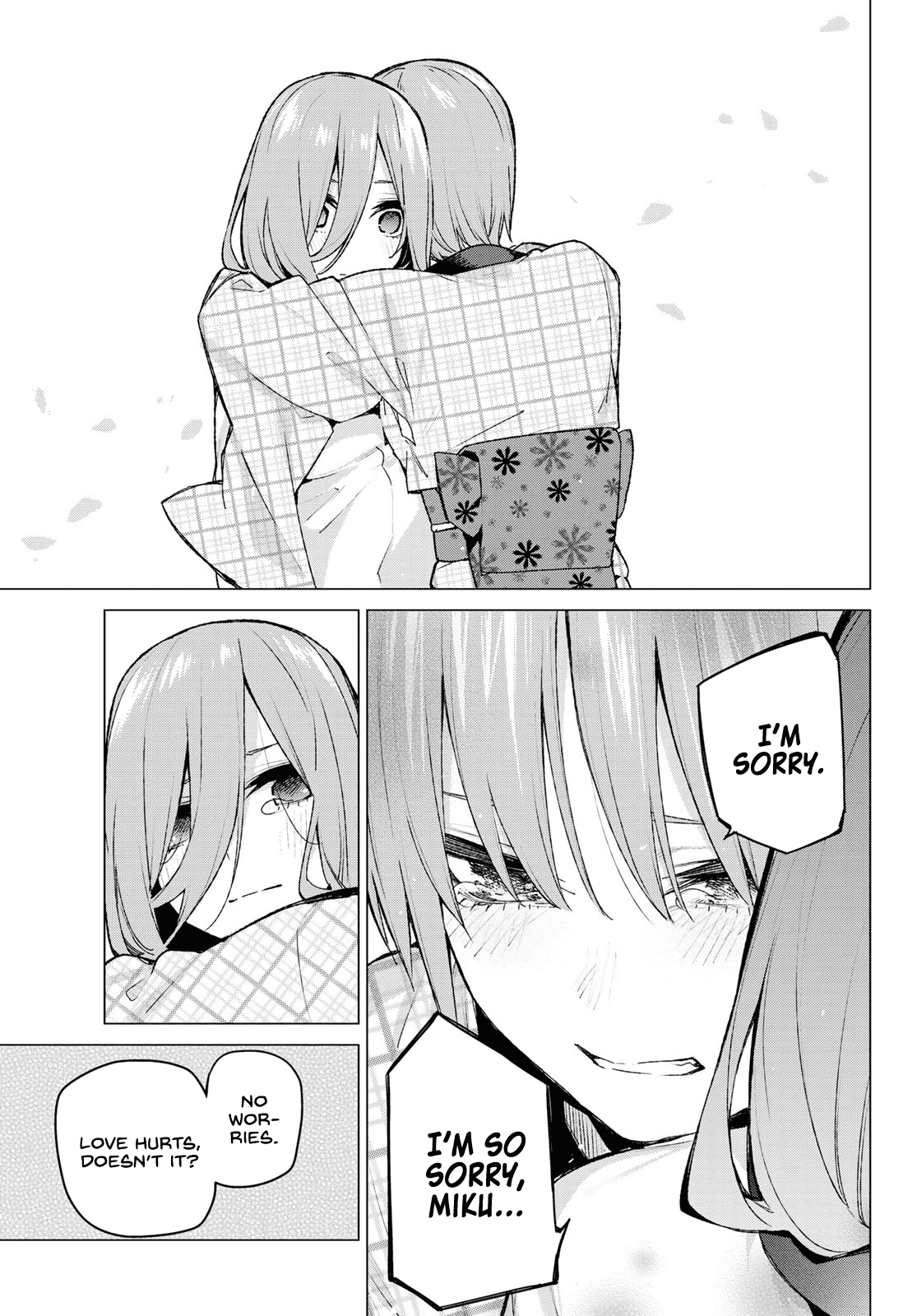 Go-Toubun no Hanayome Chapter 86 page 5 - Chapter 86: Sisters’ War - Exhibition Match