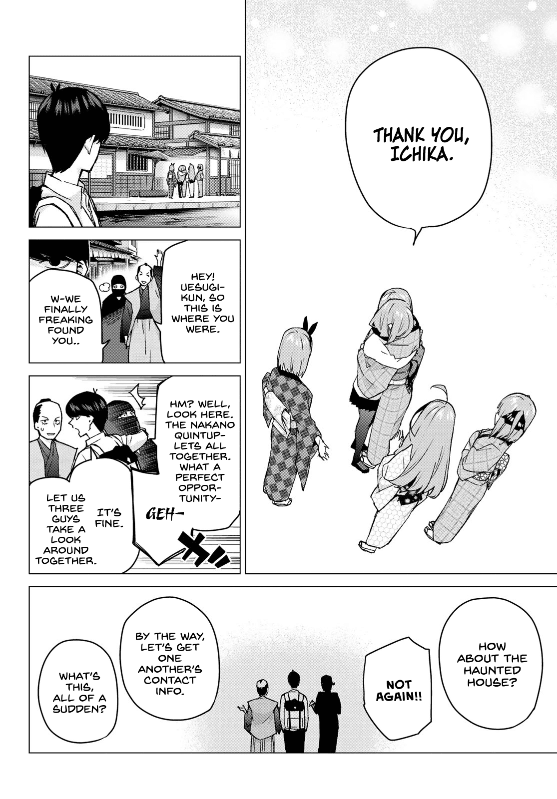 Go-Toubun no Hanayome Chapter 86 page 6 - Chapter 86: Sisters’ War - Exhibition Match