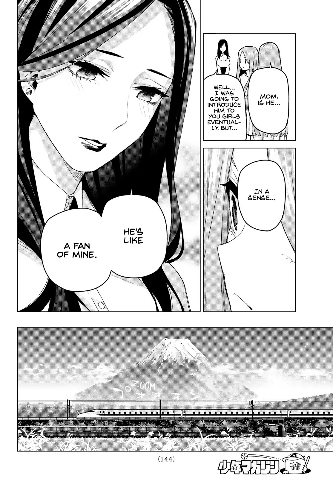 Go-Toubun no Hanayome Chapter 87 page 15 - Chapter 87: My sisters and I (1)