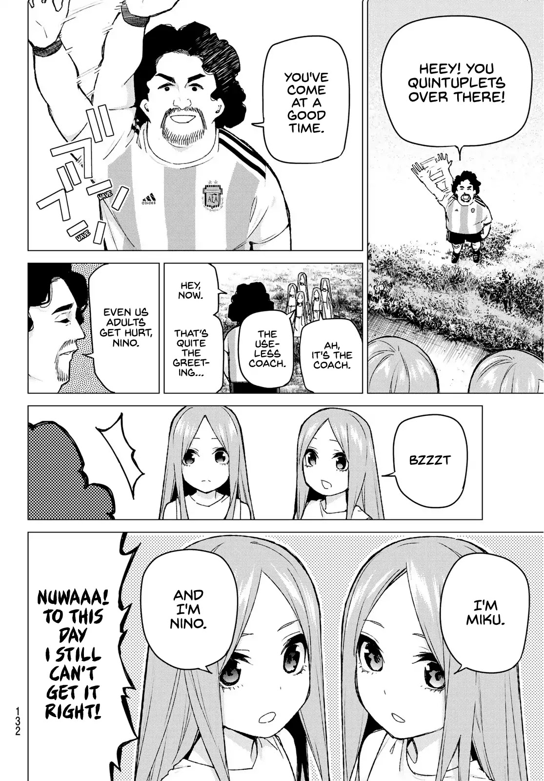 Go-Toubun no Hanayome Chapter 87 page 3 - Chapter 87: My sisters and I (1)