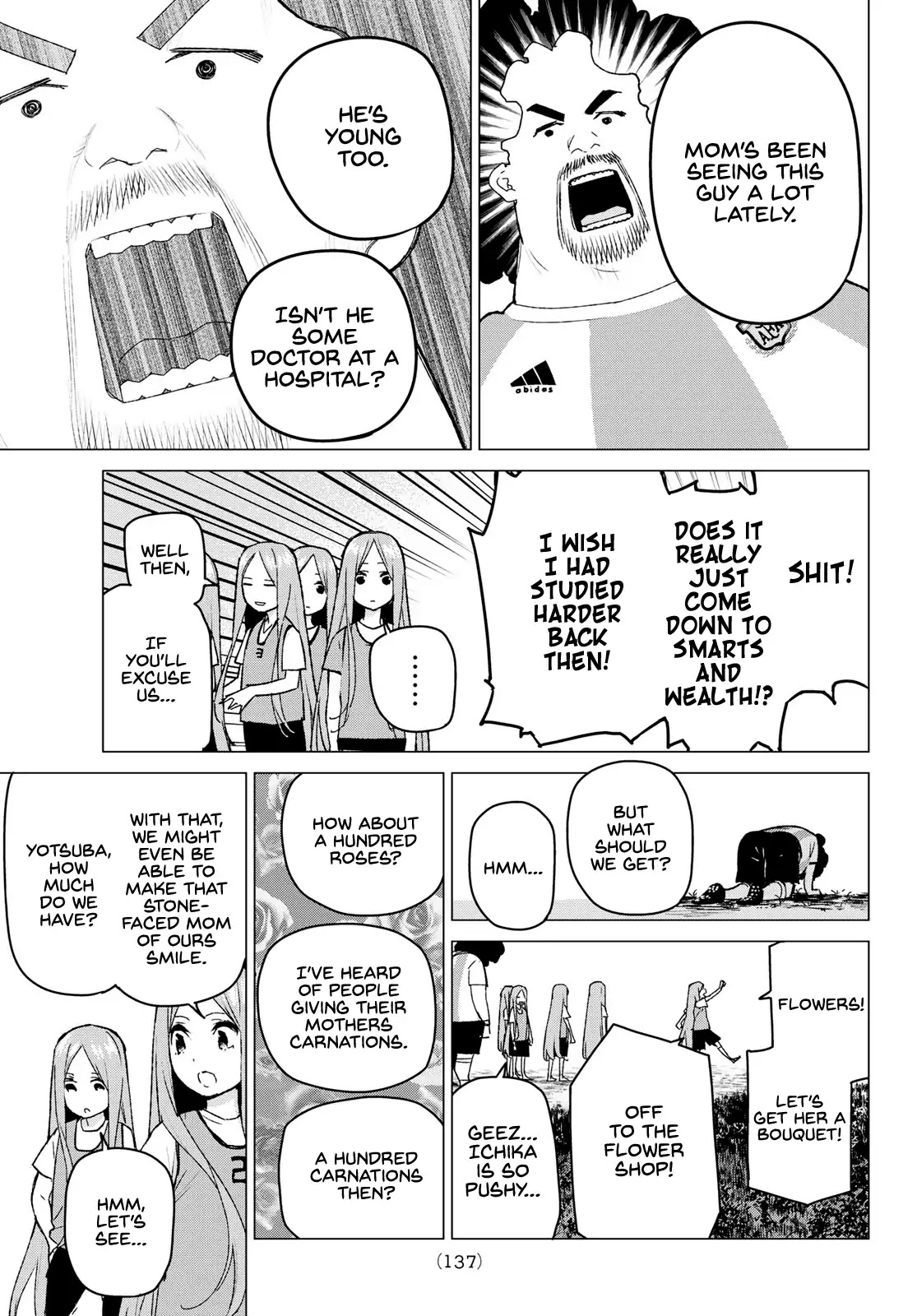 Go-Toubun no Hanayome Chapter 87 page 8 - Chapter 87: My sisters and I (1)