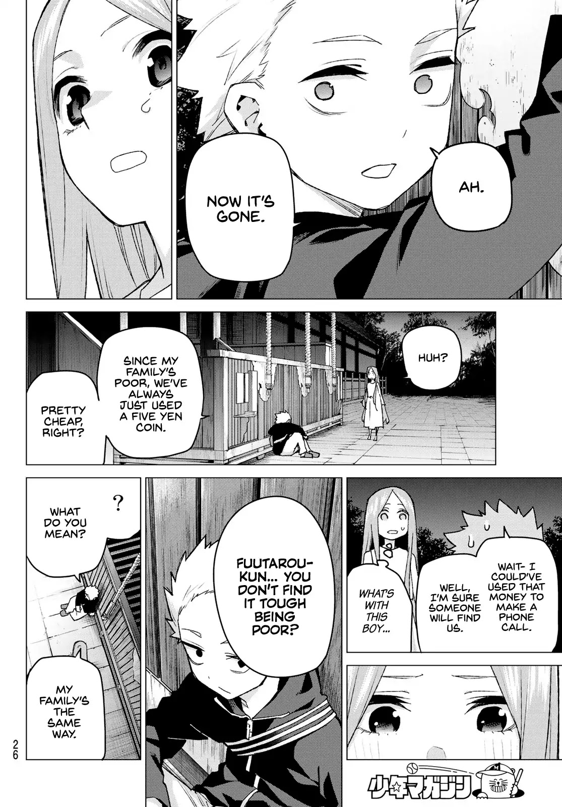 Go-Toubun no Hanayome Chapter 88 page 11 - Chapter 88: A Certain Boy and I (1)