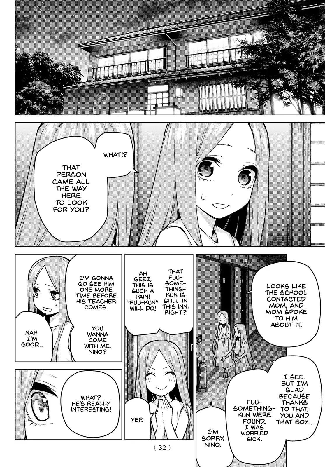 Go-Toubun no Hanayome Chapter 88 page 17 - Chapter 88: A Certain Boy and I (1)