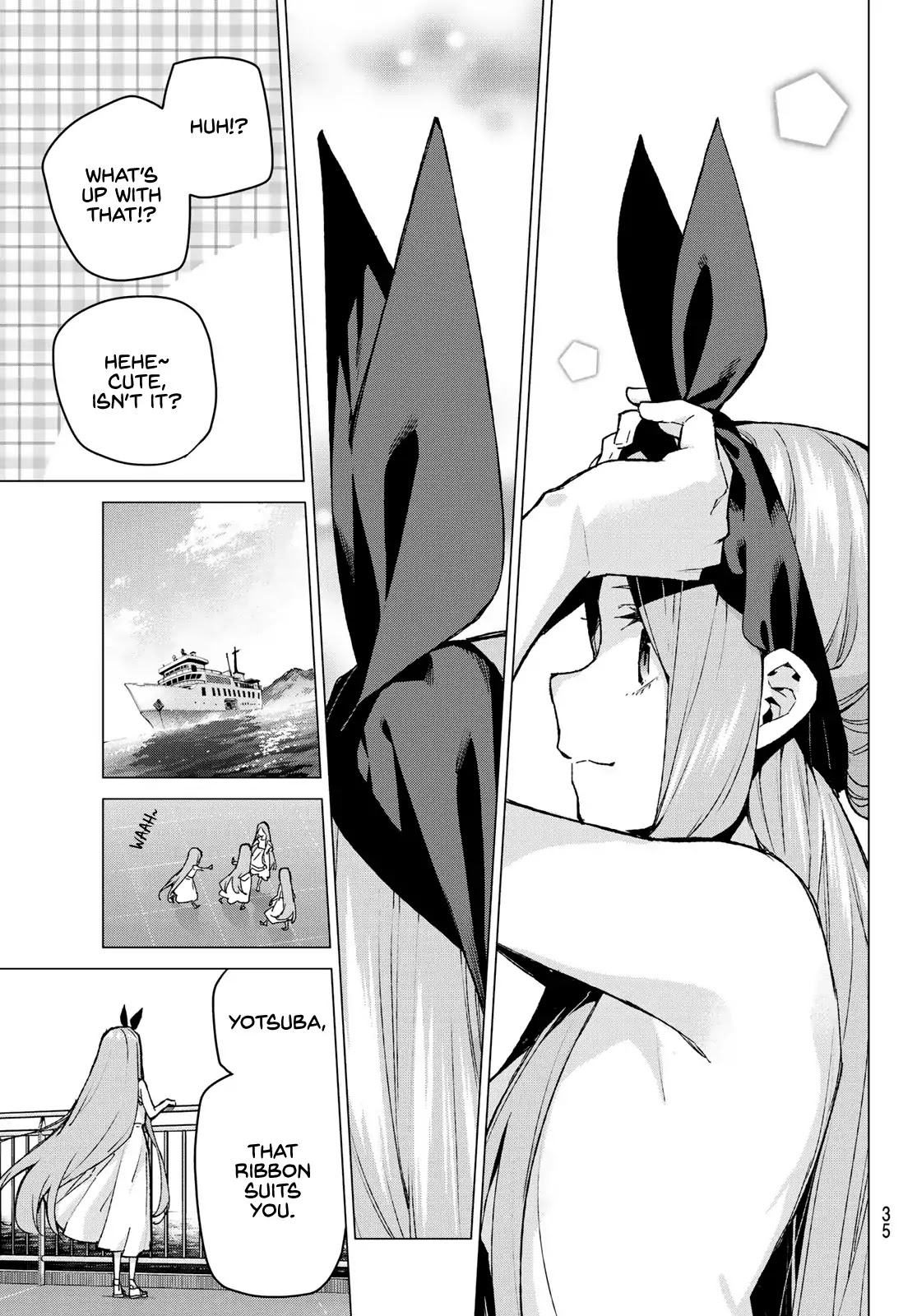 Go-Toubun no Hanayome Chapter 88 page 20 - Chapter 88: A Certain Boy and I (1)