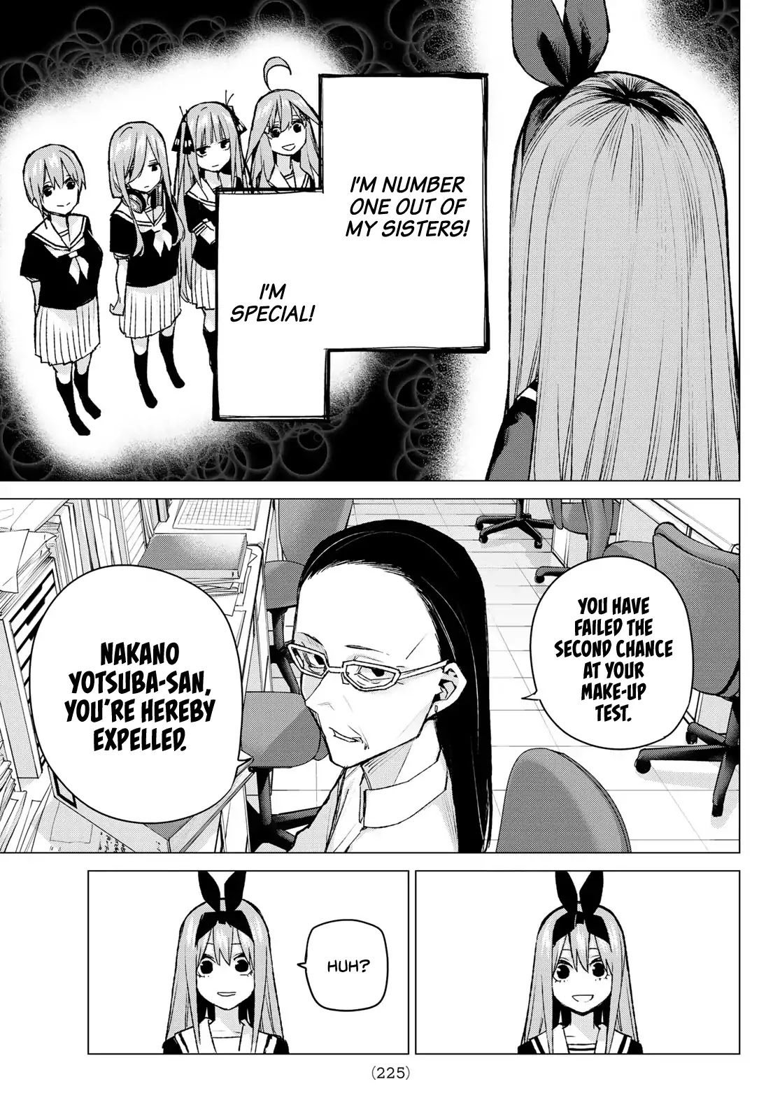 Go-Toubun no Hanayome Chapter 89 page 11 - Chapter 89: My Sisters and I (2)