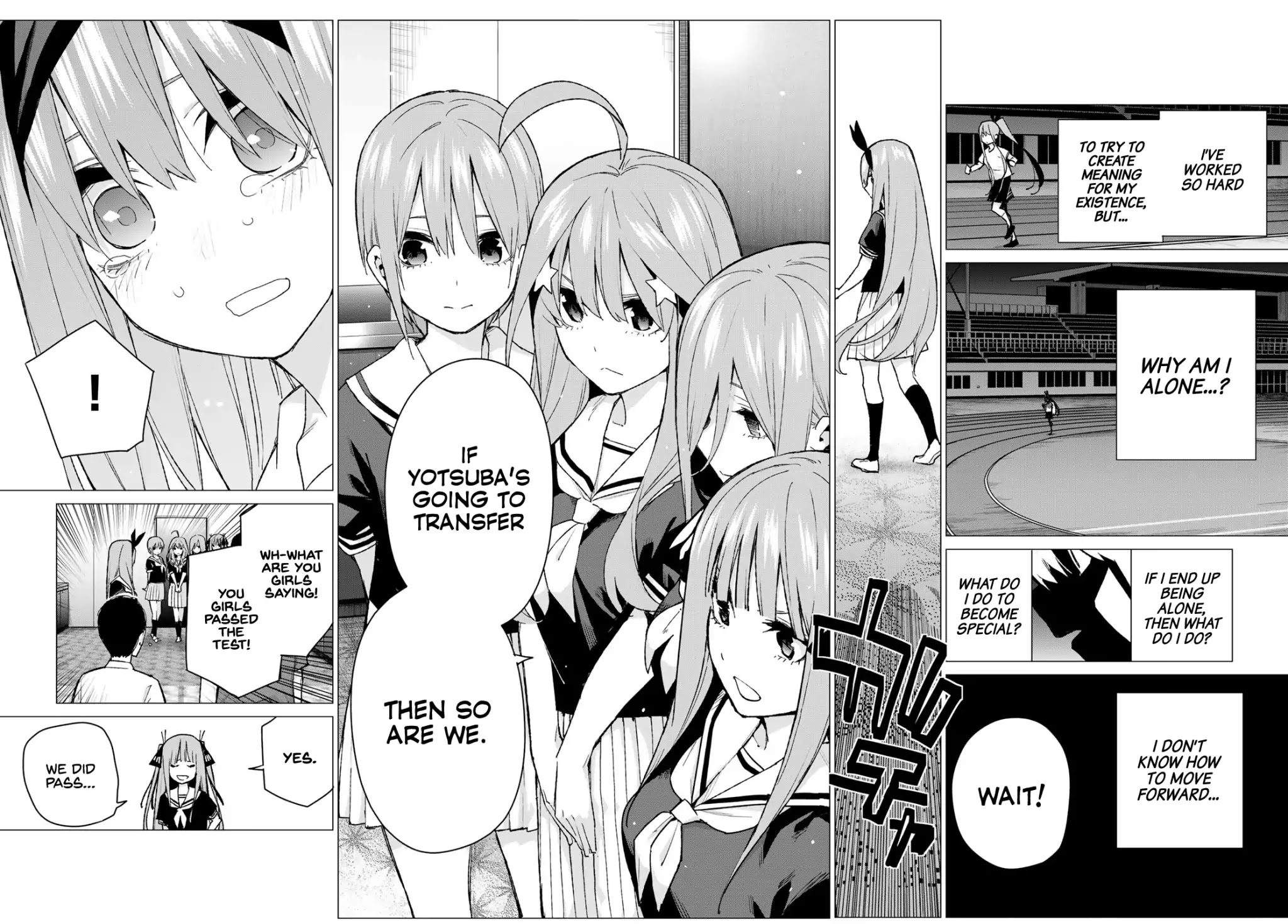 Go-Toubun no Hanayome Chapter 89 page 14 - Chapter 89: My Sisters and I (2)