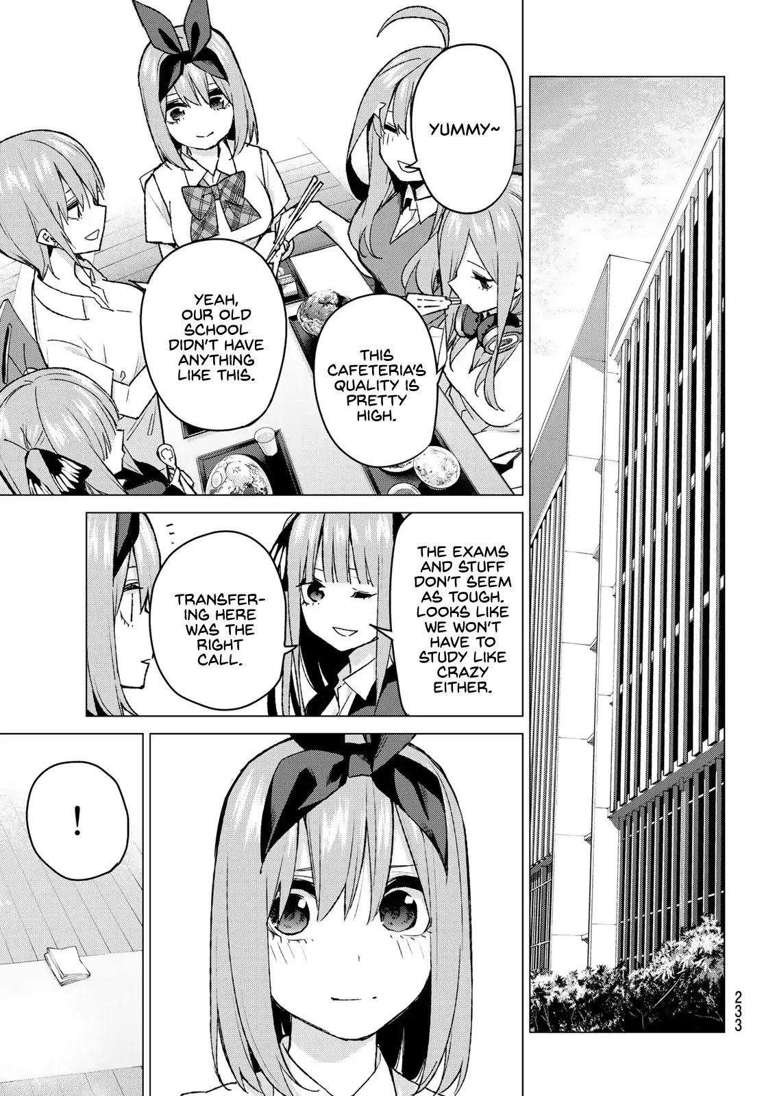 Go-Toubun no Hanayome Chapter 89 page 18 - Chapter 89: My Sisters and I (2)