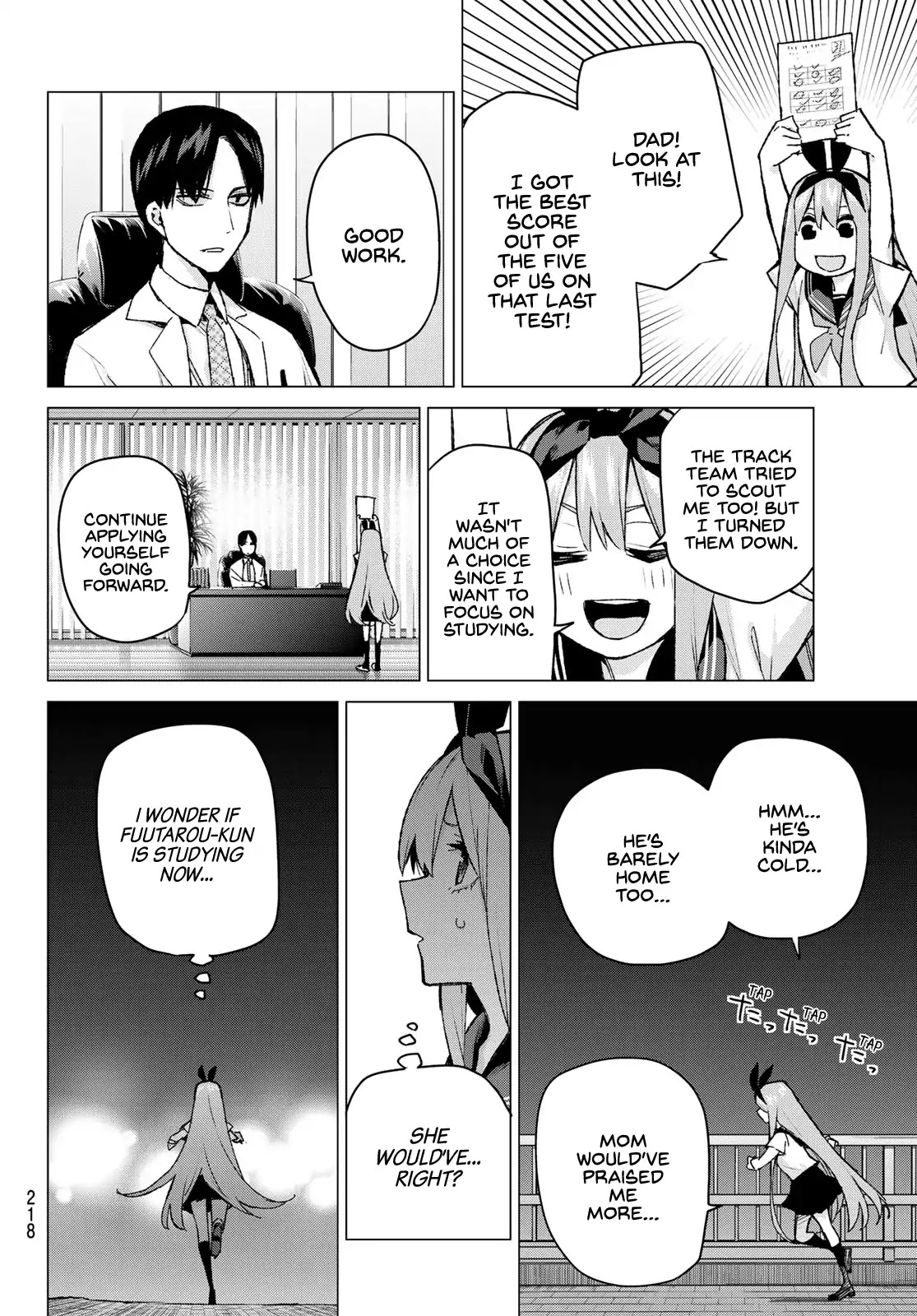 Go-Toubun no Hanayome Chapter 89 page 4 - Chapter 89: My Sisters and I (2)