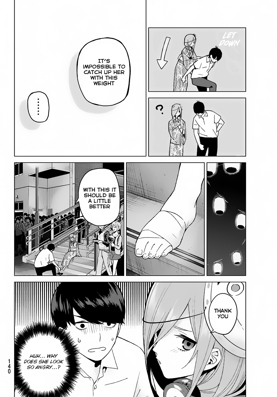 Go-Toubun no Hanayome Chapter 9 page 11 - Chapter 9: Today is Holiday (3)