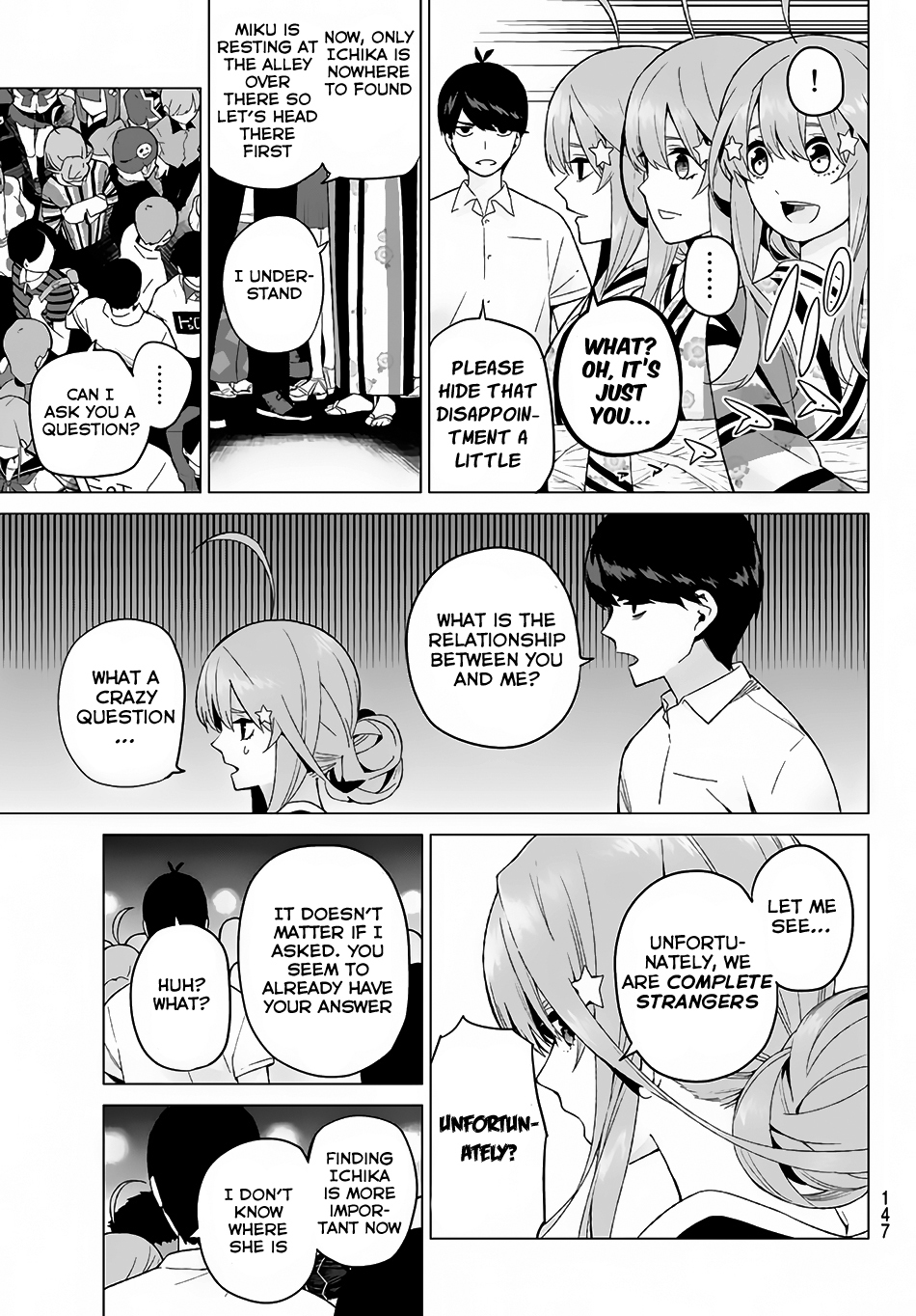 Go-Toubun no Hanayome Chapter 9 page 18 - Chapter 9: Today is Holiday (3)