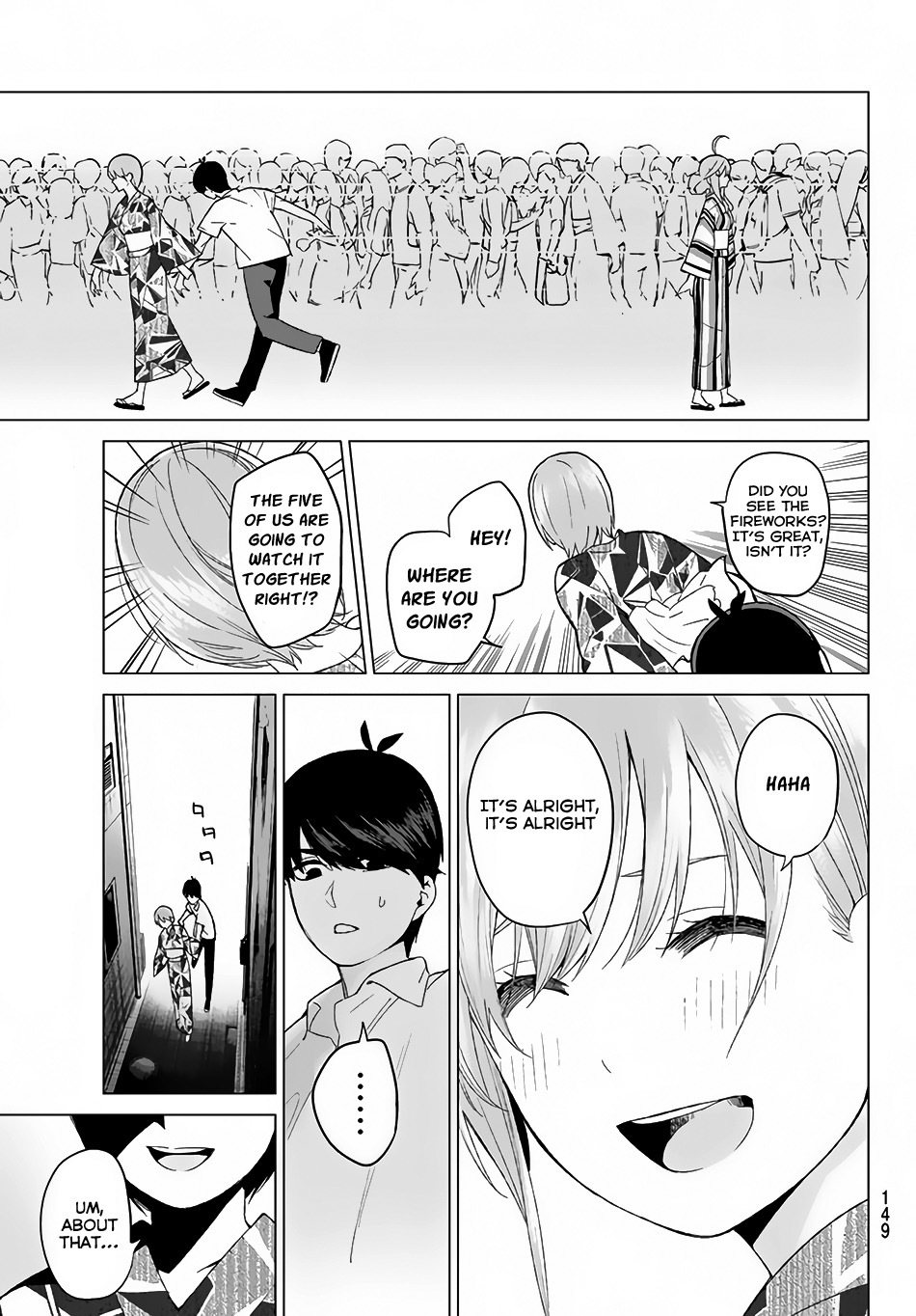Go-Toubun no Hanayome Chapter 9 page 20 - Chapter 9: Today is Holiday (3)