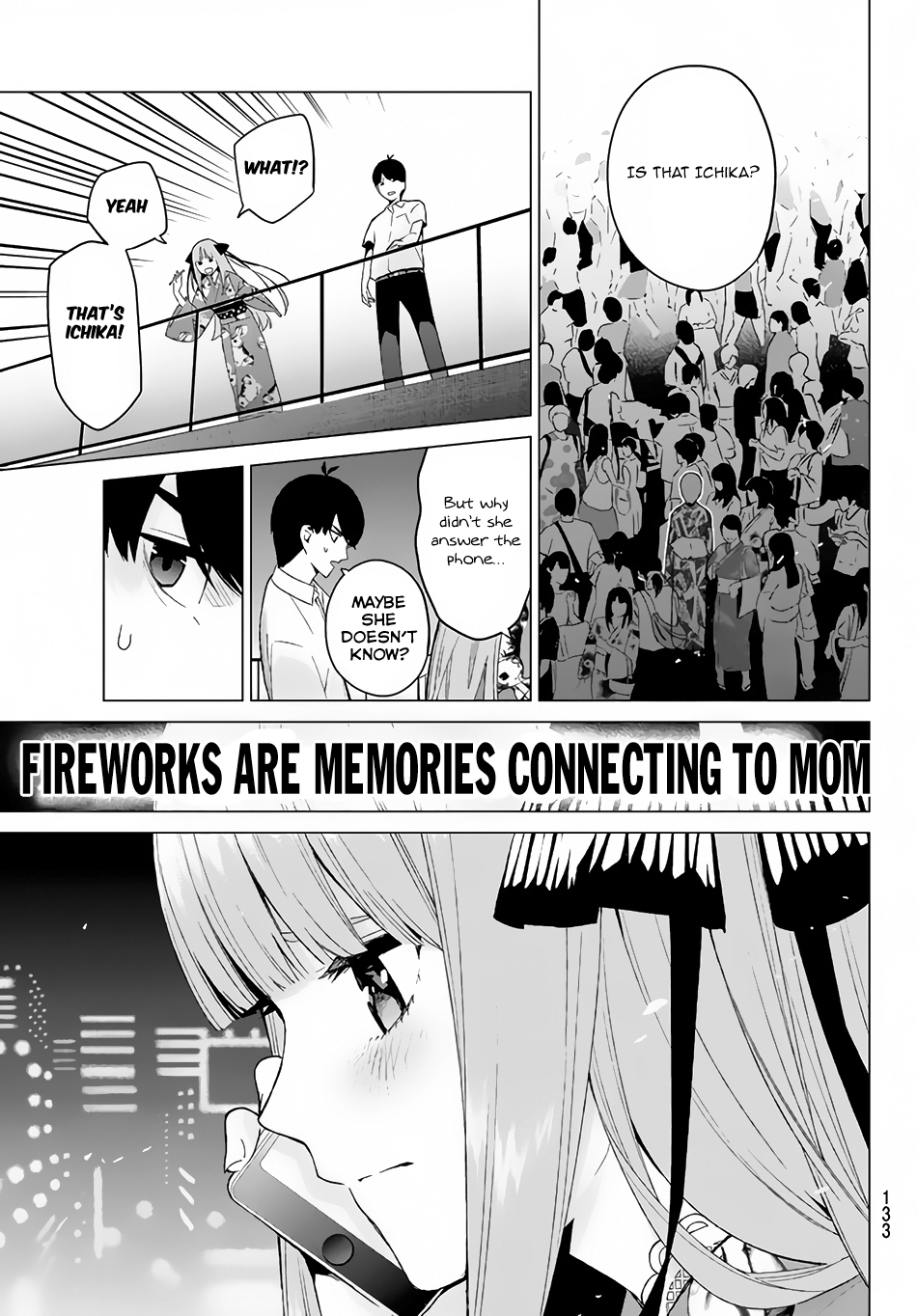 Go-Toubun no Hanayome Chapter 9 page 4 - Chapter 9: Today is Holiday (3)