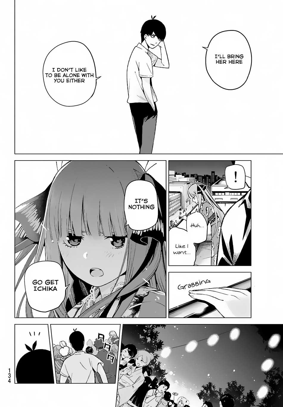 Go-Toubun no Hanayome Chapter 9 page 5 - Chapter 9: Today is Holiday (3)