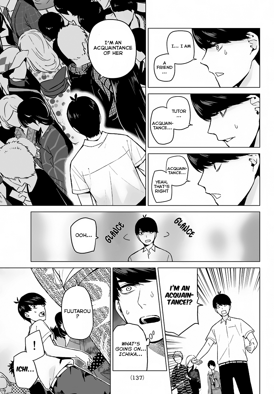 Go-Toubun no Hanayome Chapter 9 page 8 - Chapter 9: Today is Holiday (3)