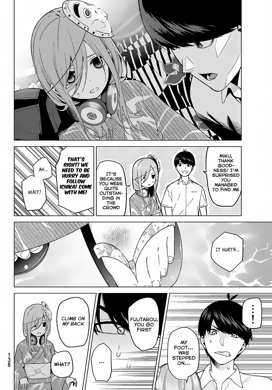 Go-Toubun no Hanayome Chapter 9 page 9 - Chapter 9: Today is Holiday (3)