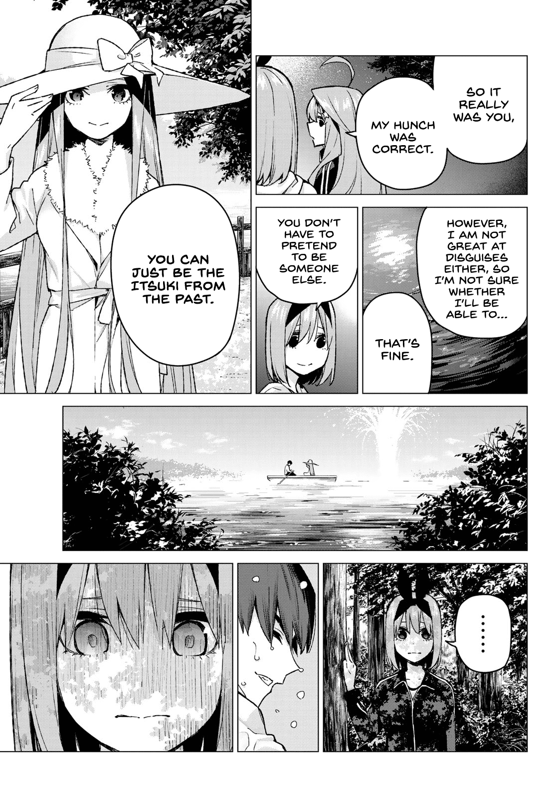 Go-Toubun no Hanayome Chapter 90 page 11 - Chapter 90: A Certain Boy and I ②