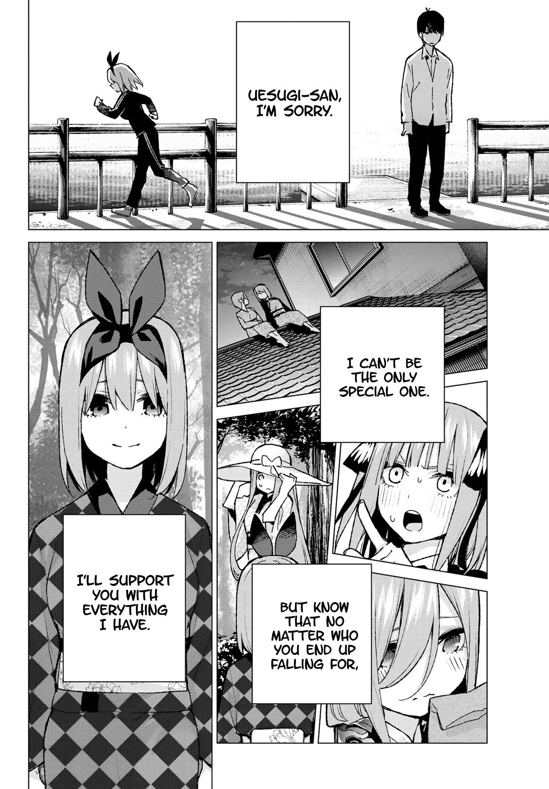 Go-Toubun no Hanayome Chapter 90 page 12 - Chapter 90: A Certain Boy and I ②