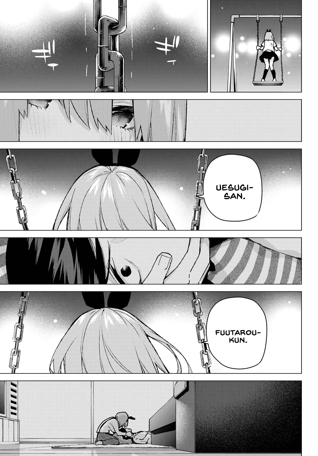 Go-Toubun no Hanayome Chapter 90 page 17 - Chapter 90: A Certain Boy and I ②