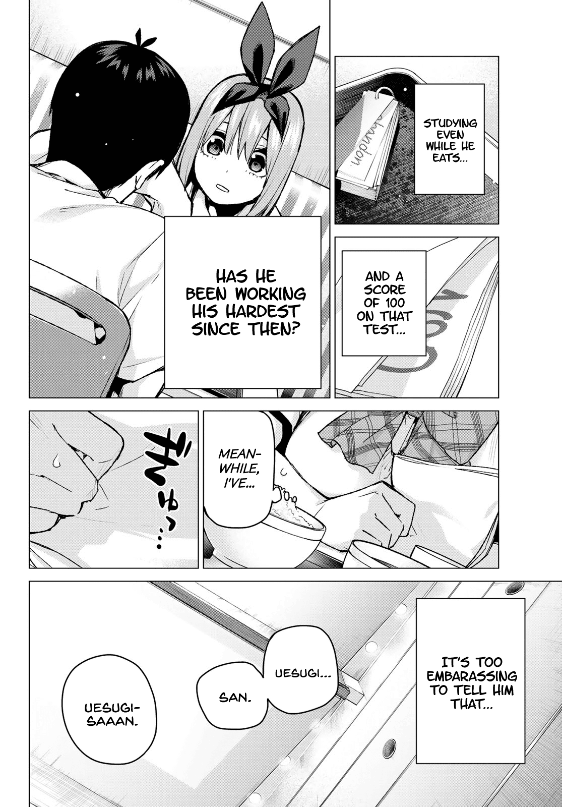 Go-Toubun no Hanayome Chapter 90 page 2 - Chapter 90: A Certain Boy and I ②