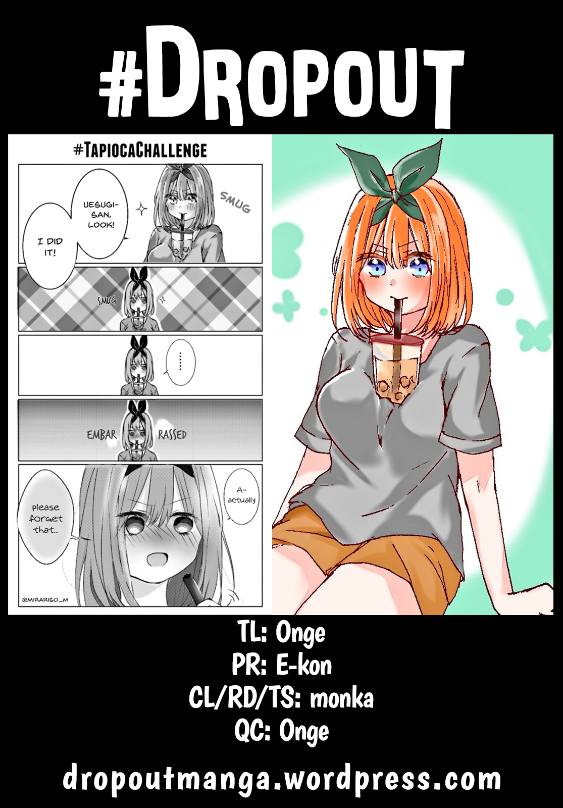 Go-Toubun no Hanayome Chapter 90 page 20 - Chapter 90: A Certain Boy and I ②