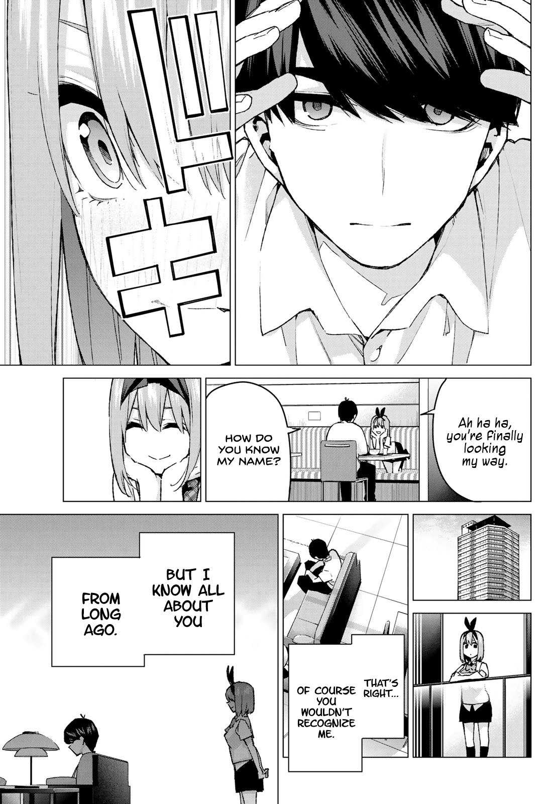 Go-Toubun no Hanayome Chapter 90 page 3 - Chapter 90: A Certain Boy and I ②