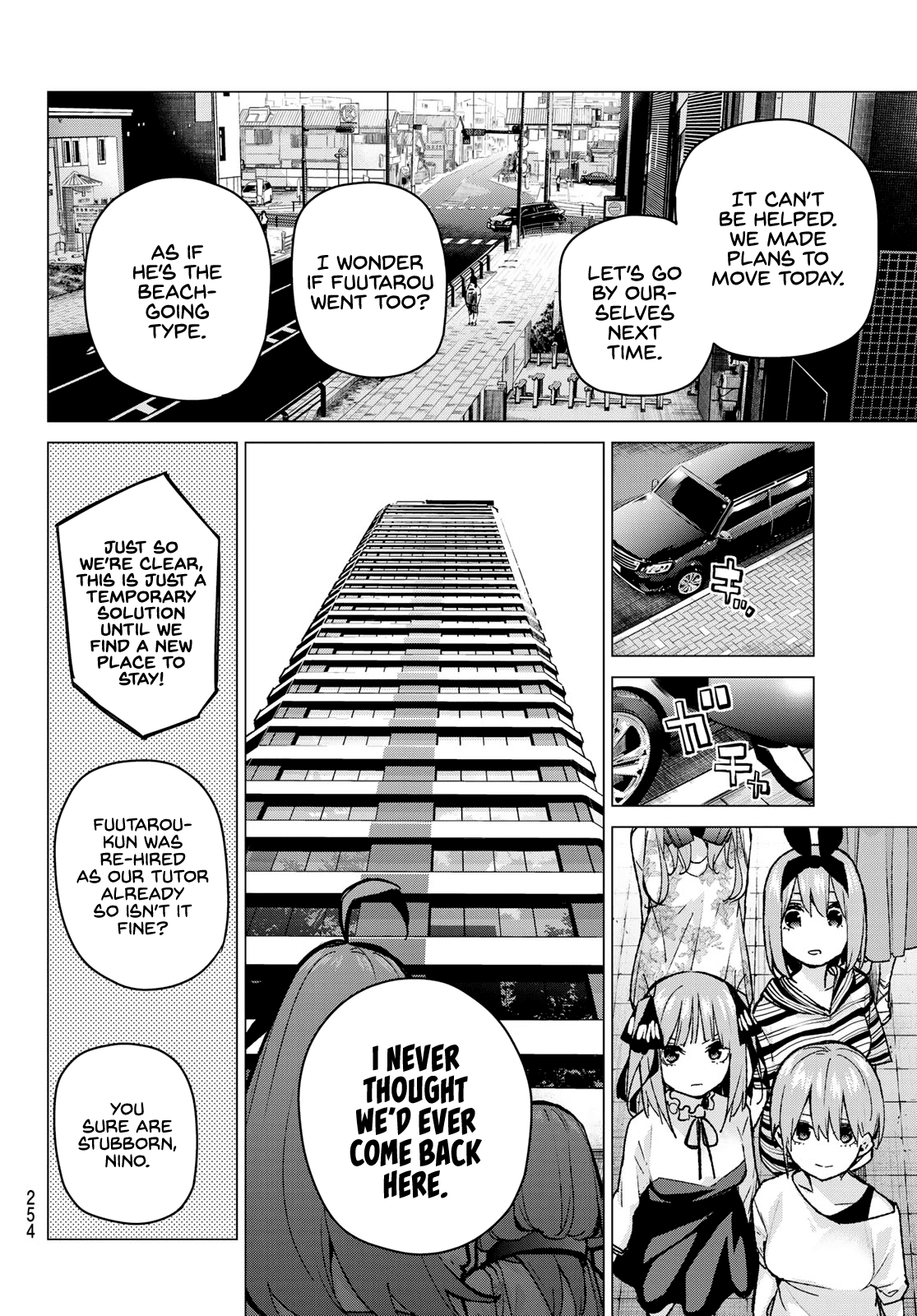 Go-Toubun no Hanayome Chapter 91 page 10 - Chapter 91: Coincidence-Free Summer Break