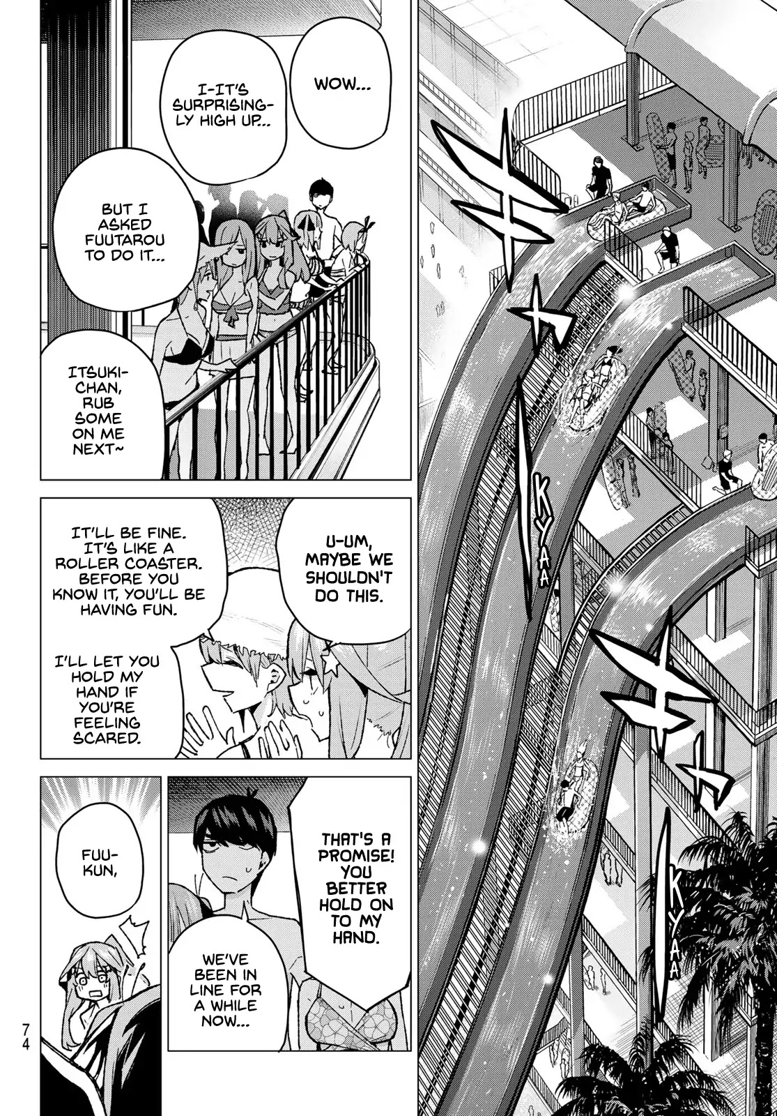 Go-Toubun no Hanayome Chapter 92 page 10 - Chapter 92: A Secret Mark