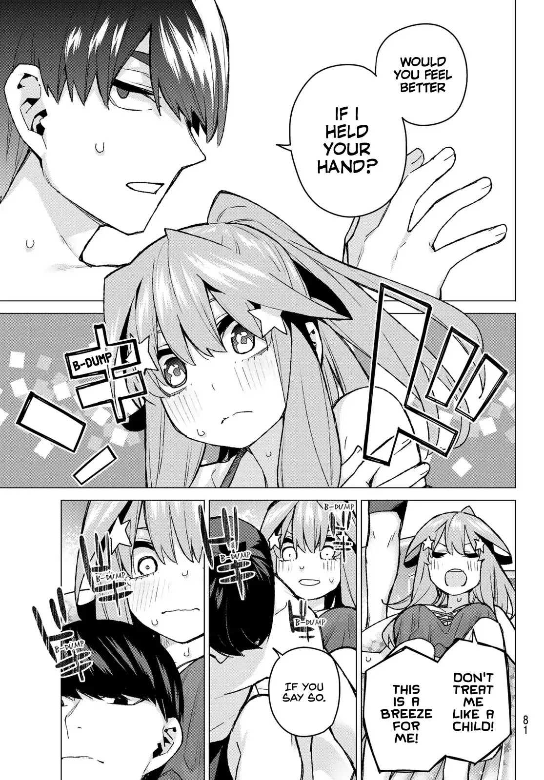 Go-Toubun no Hanayome Chapter 92 page 17 - Chapter 92: A Secret Mark