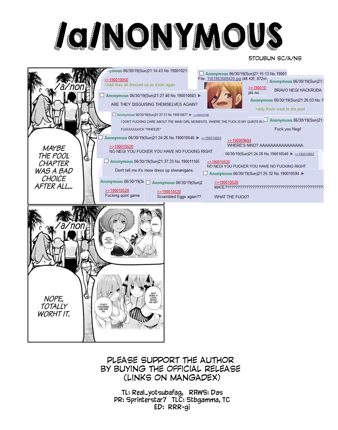 Go-Toubun no Hanayome Chapter 92 page 21 - Chapter 92: A Secret Mark