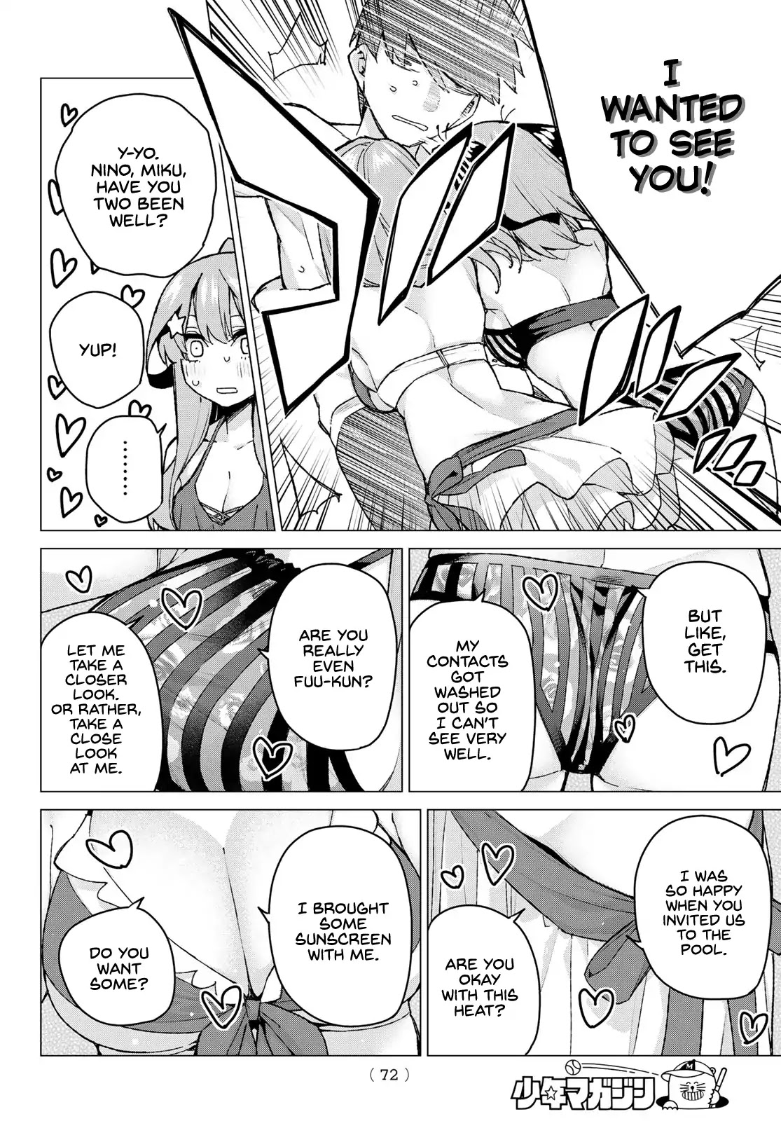 Go-Toubun no Hanayome Chapter 92 page 8 - Chapter 92: A Secret Mark