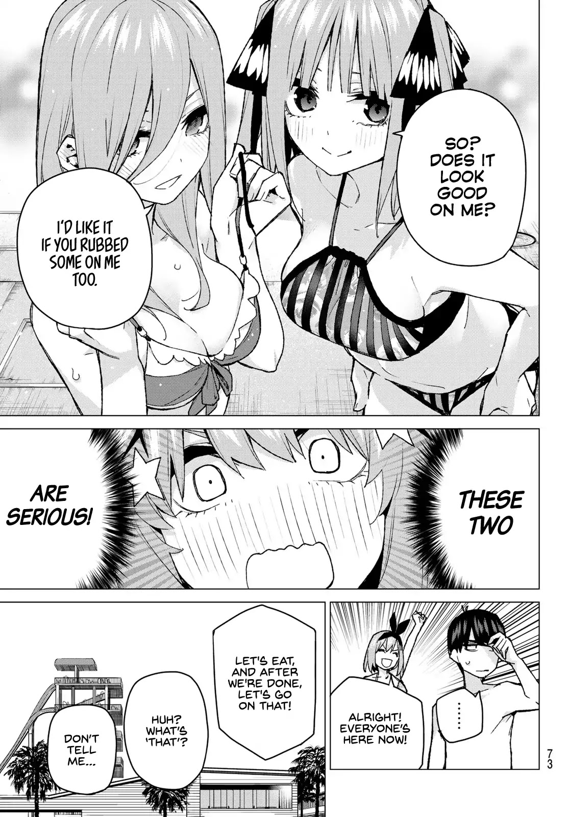 Go-Toubun no Hanayome Chapter 92 page 9 - Chapter 92: A Secret Mark