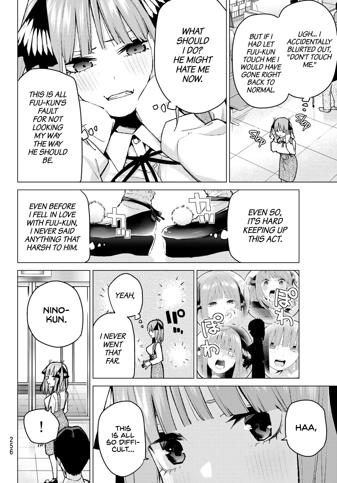Go-Toubun no Hanayome Chapter 93 page 10 - Chapter 93: Tsun-dere-tsun