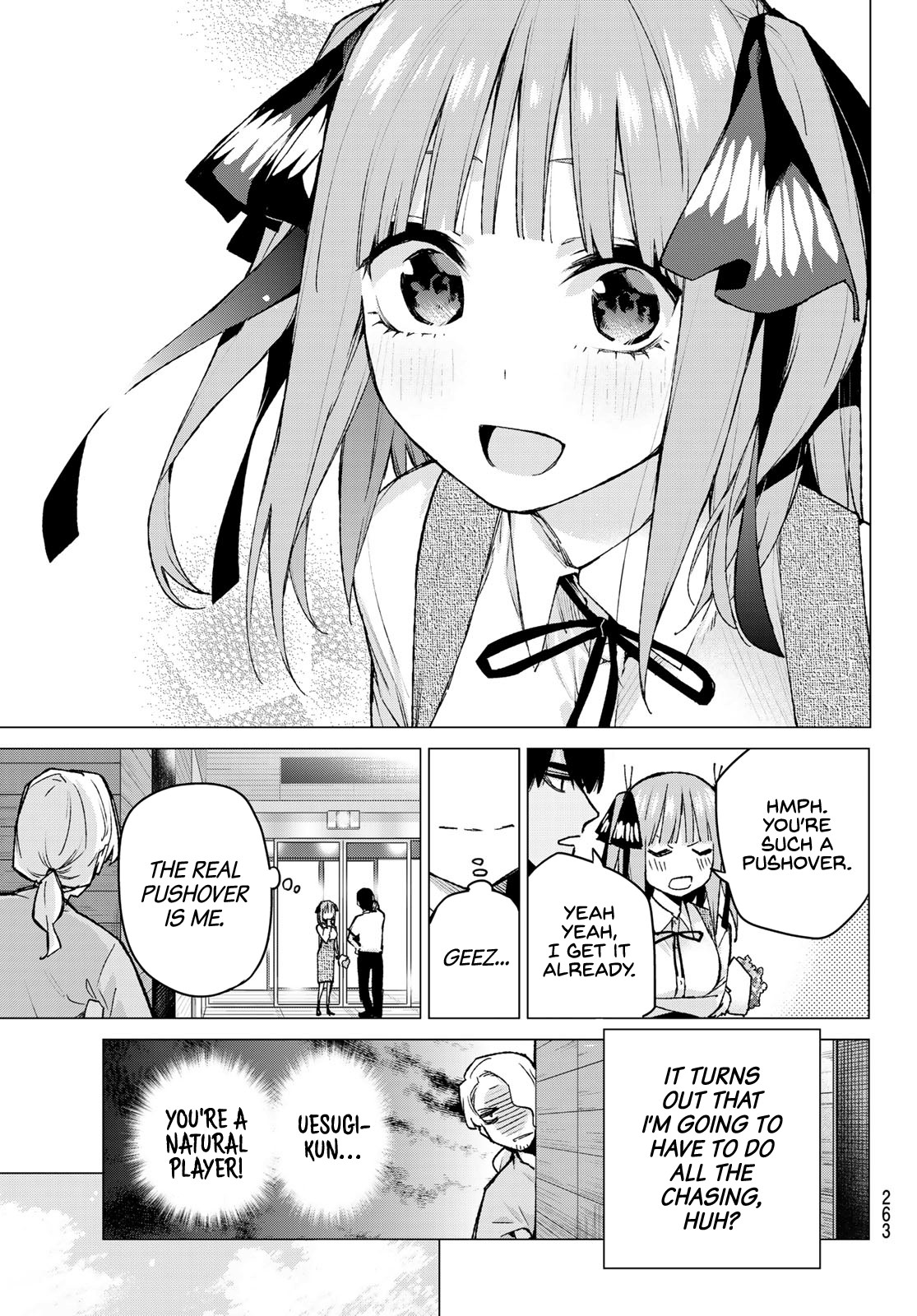 Go-Toubun no Hanayome Chapter 93 page 17 - Chapter 93: Tsun-dere-tsun