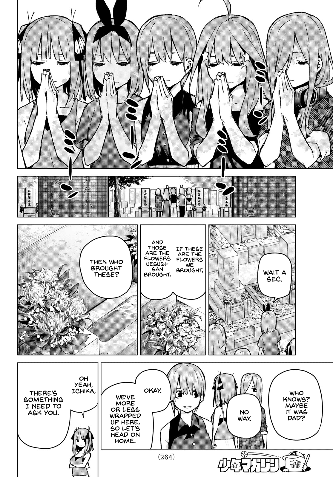 Go-Toubun no Hanayome Chapter 93 page 18 - Chapter 93: Tsun-dere-tsun