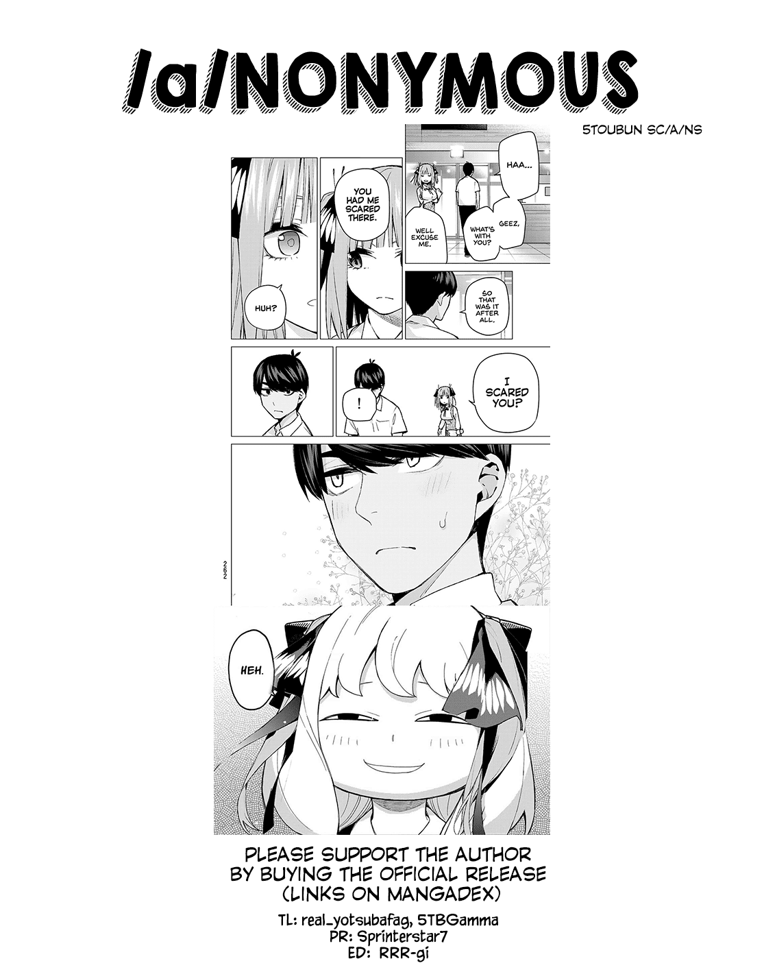 Go-Toubun no Hanayome Chapter 93 page 21 - Chapter 93: Tsun-dere-tsun