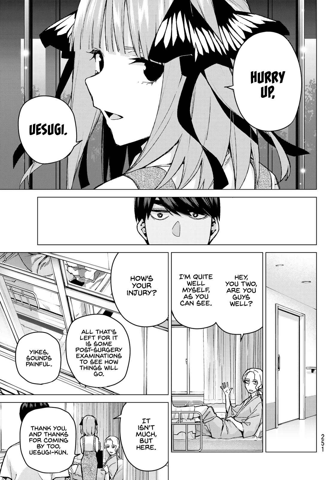 Go-Toubun no Hanayome Chapter 93 page 5 - Chapter 93: Tsun-dere-tsun