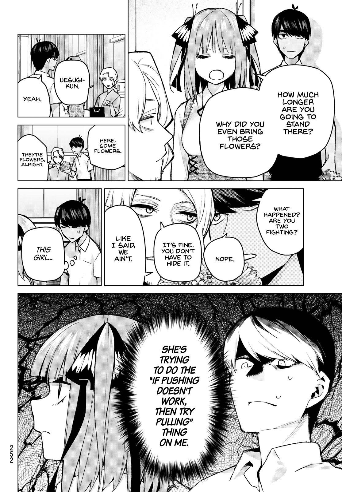 Go-Toubun no Hanayome Chapter 93 page 6 - Chapter 93: Tsun-dere-tsun