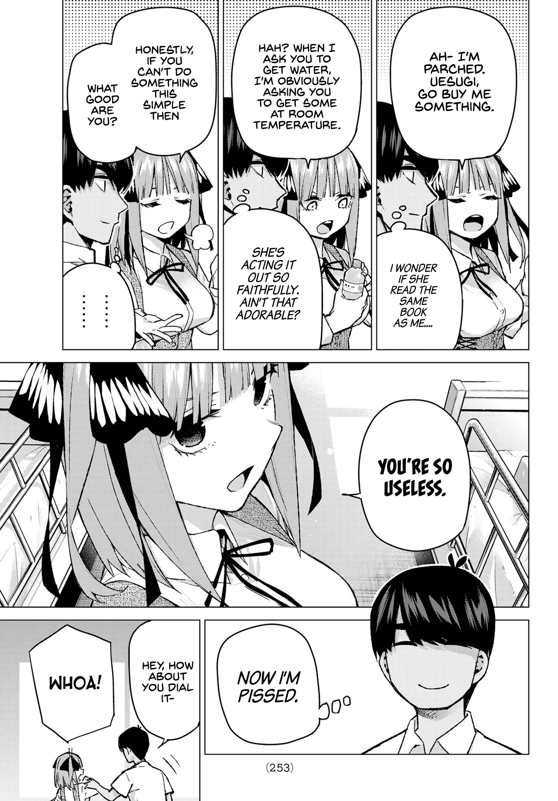 Go-Toubun no Hanayome Chapter 93 page 7 - Chapter 93: Tsun-dere-tsun