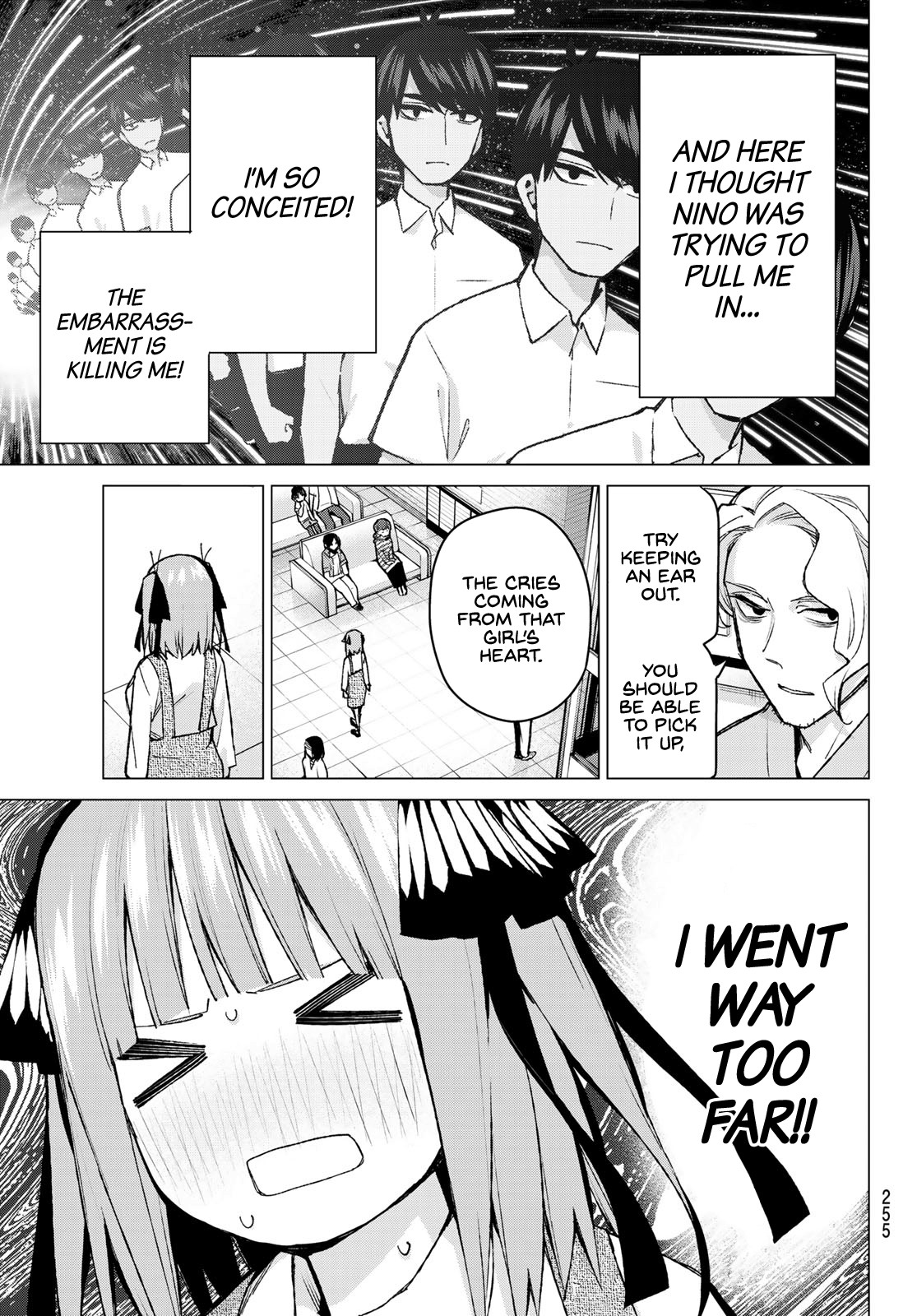 Go-Toubun no Hanayome Chapter 93 page 9 - Chapter 93: Tsun-dere-tsun
