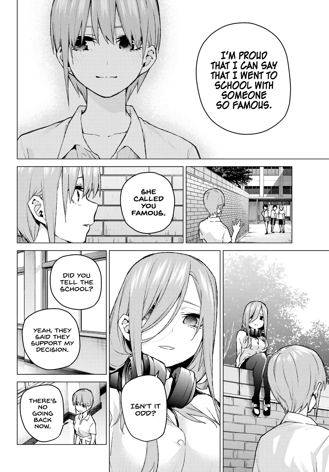 Go-Toubun no Hanayome Chapter 94 page 10 - Chapter 94: Time to Split ①