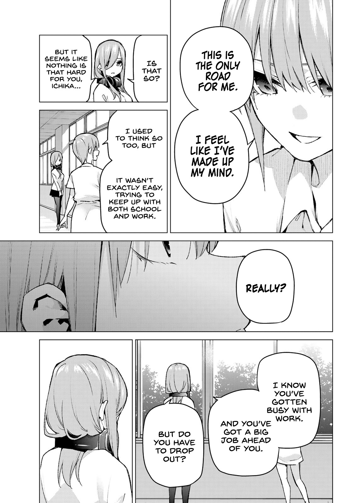 Go-Toubun no Hanayome Chapter 94 page 11 - Chapter 94: Time to Split ①