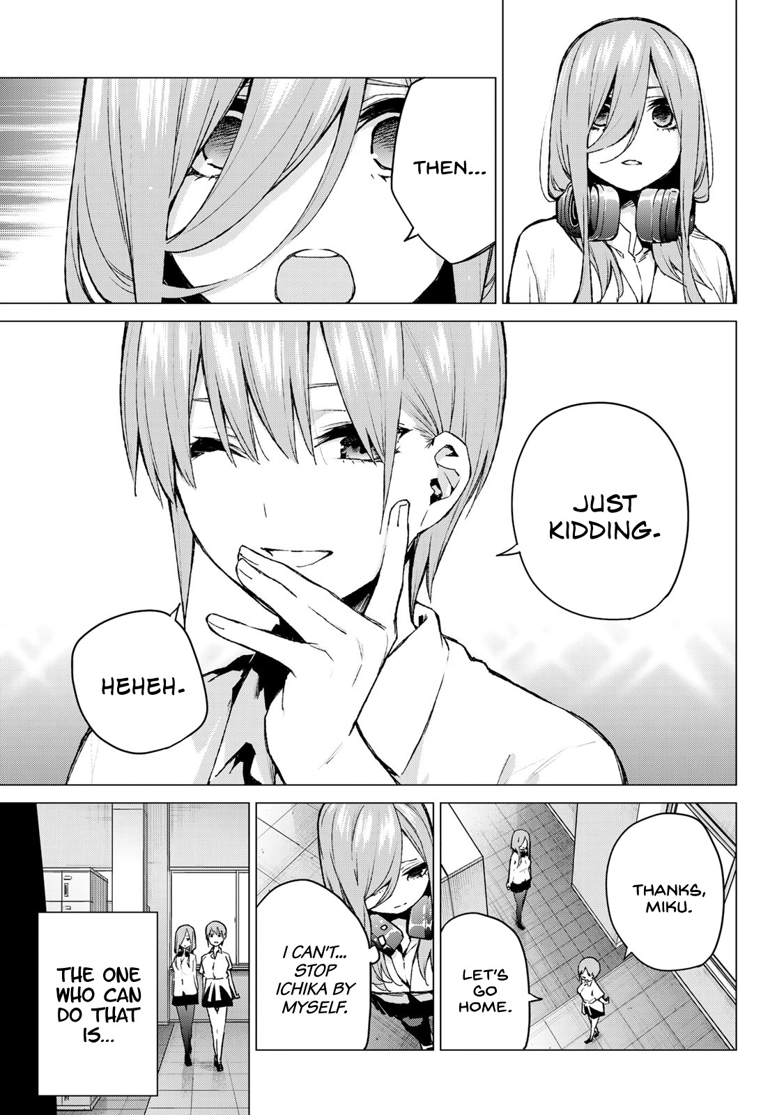 Go-Toubun no Hanayome Chapter 94 page 13 - Chapter 94: Time to Split ①