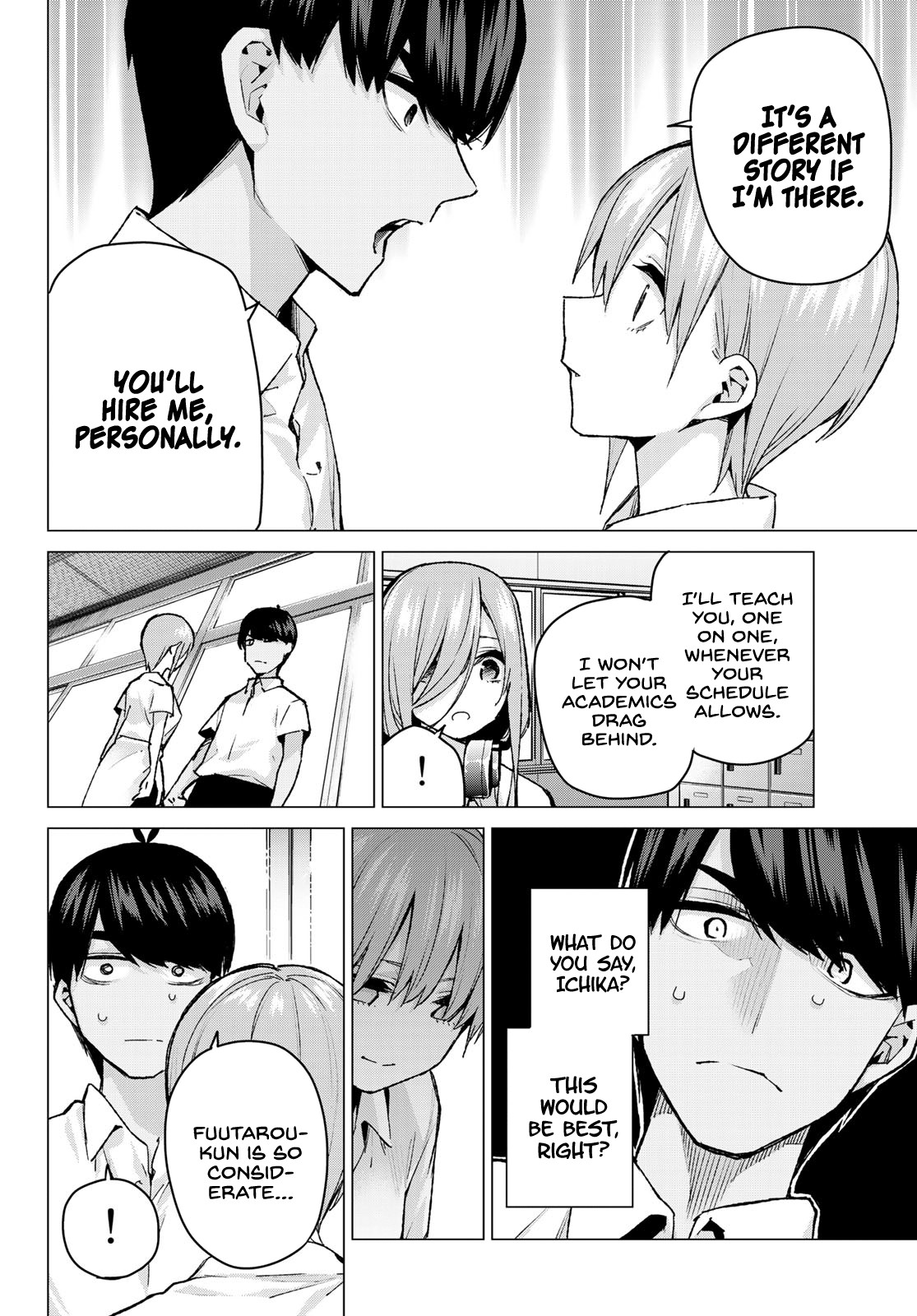 Go-Toubun no Hanayome Chapter 94 page 16 - Chapter 94: Time to Split ①