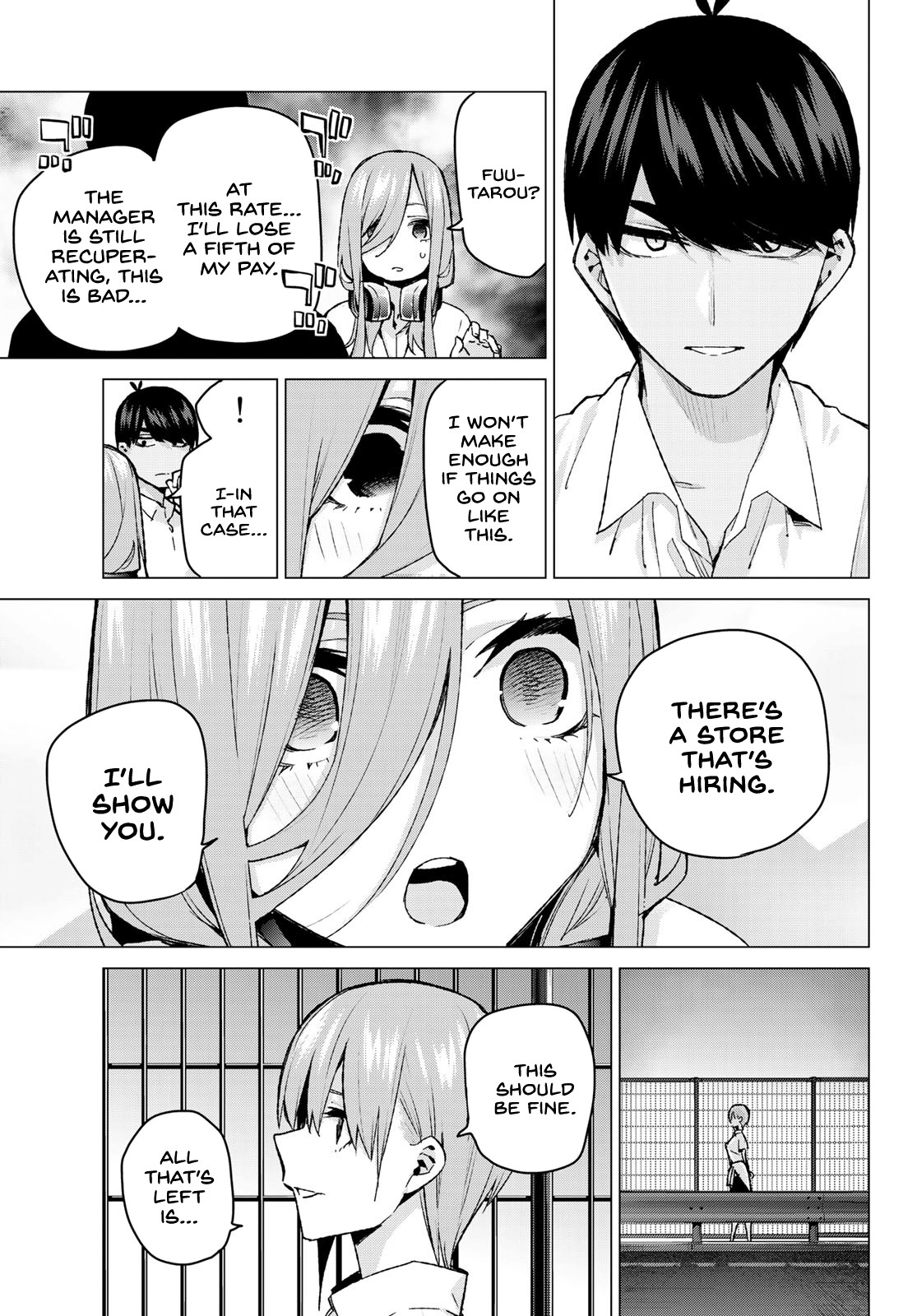 Go-Toubun no Hanayome Chapter 94 page 19 - Chapter 94: Time to Split ①
