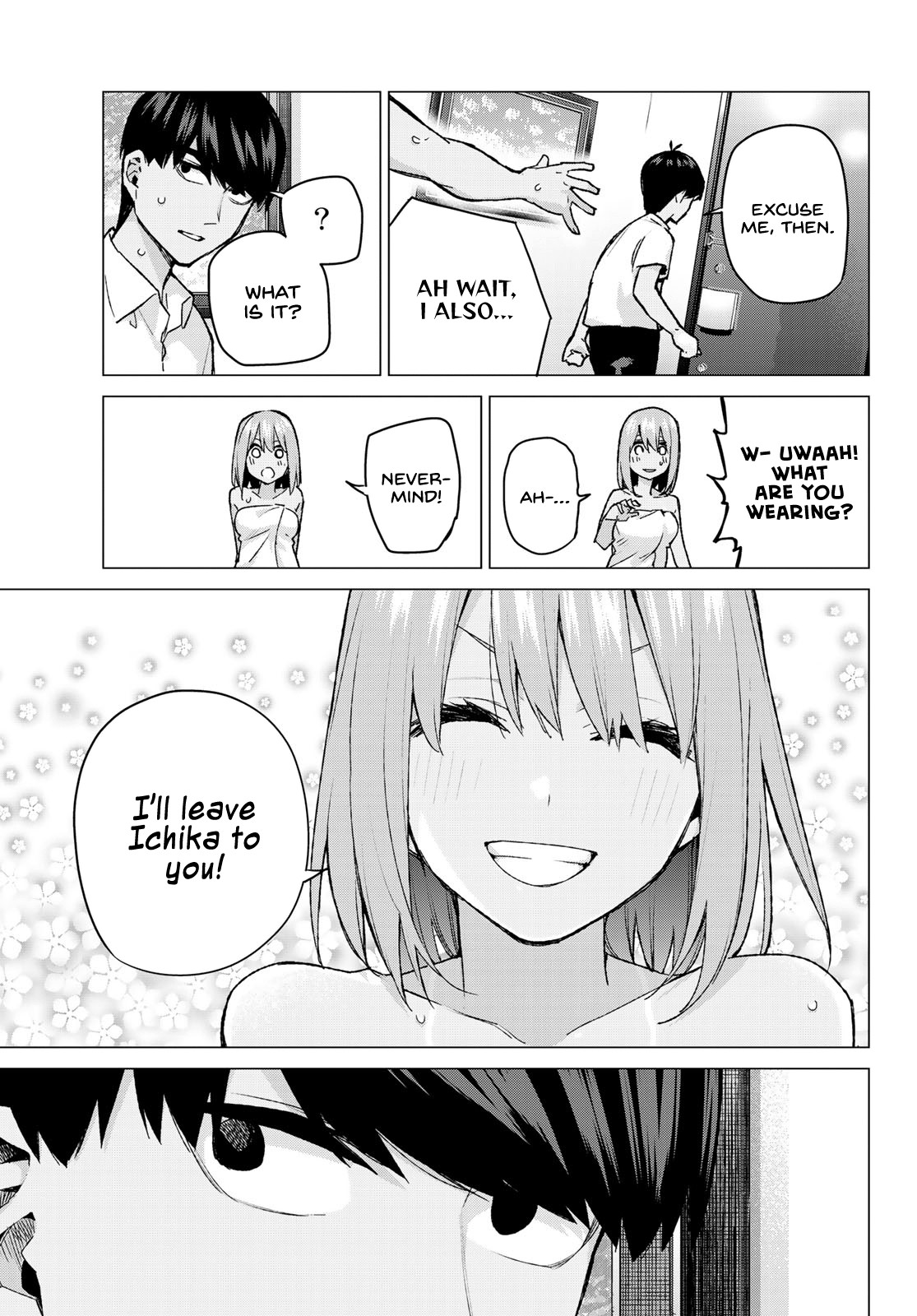 Go-Toubun no Hanayome Chapter 94 page 7 - Chapter 94: Time to Split ①