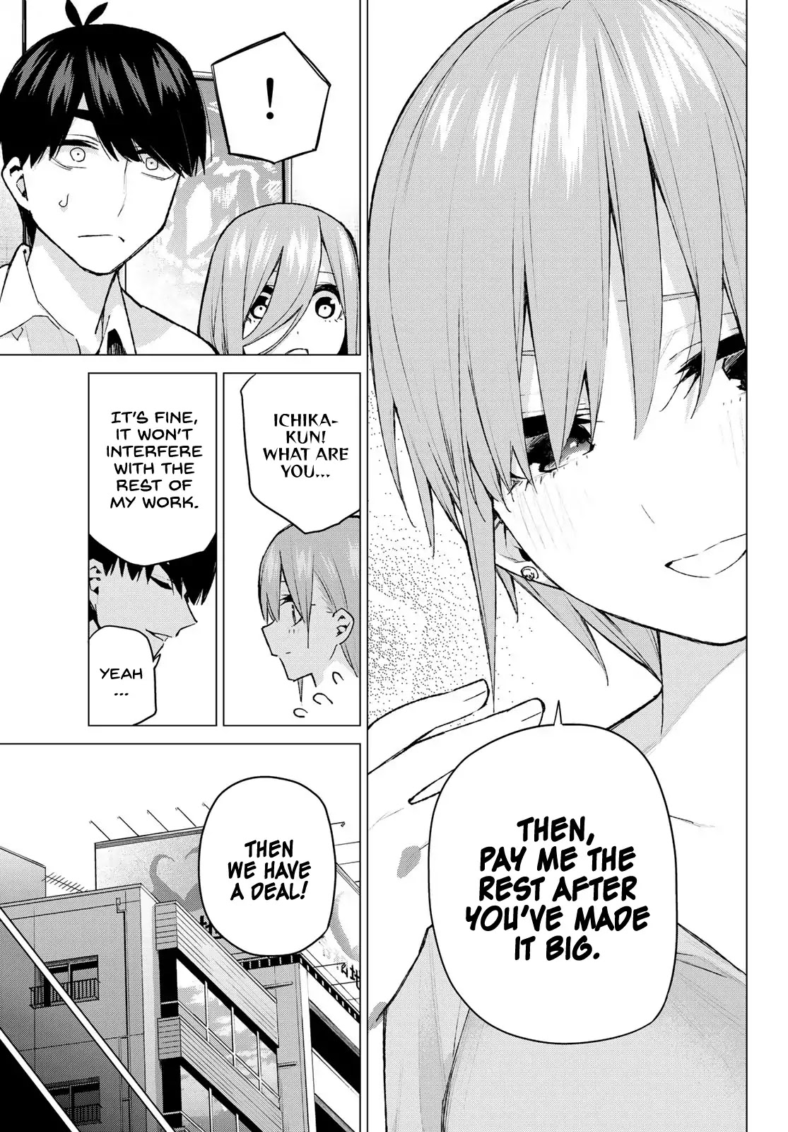 Go-Toubun no Hanayome Chapter 95 page 15 - Chapter 95: Time to Split ②