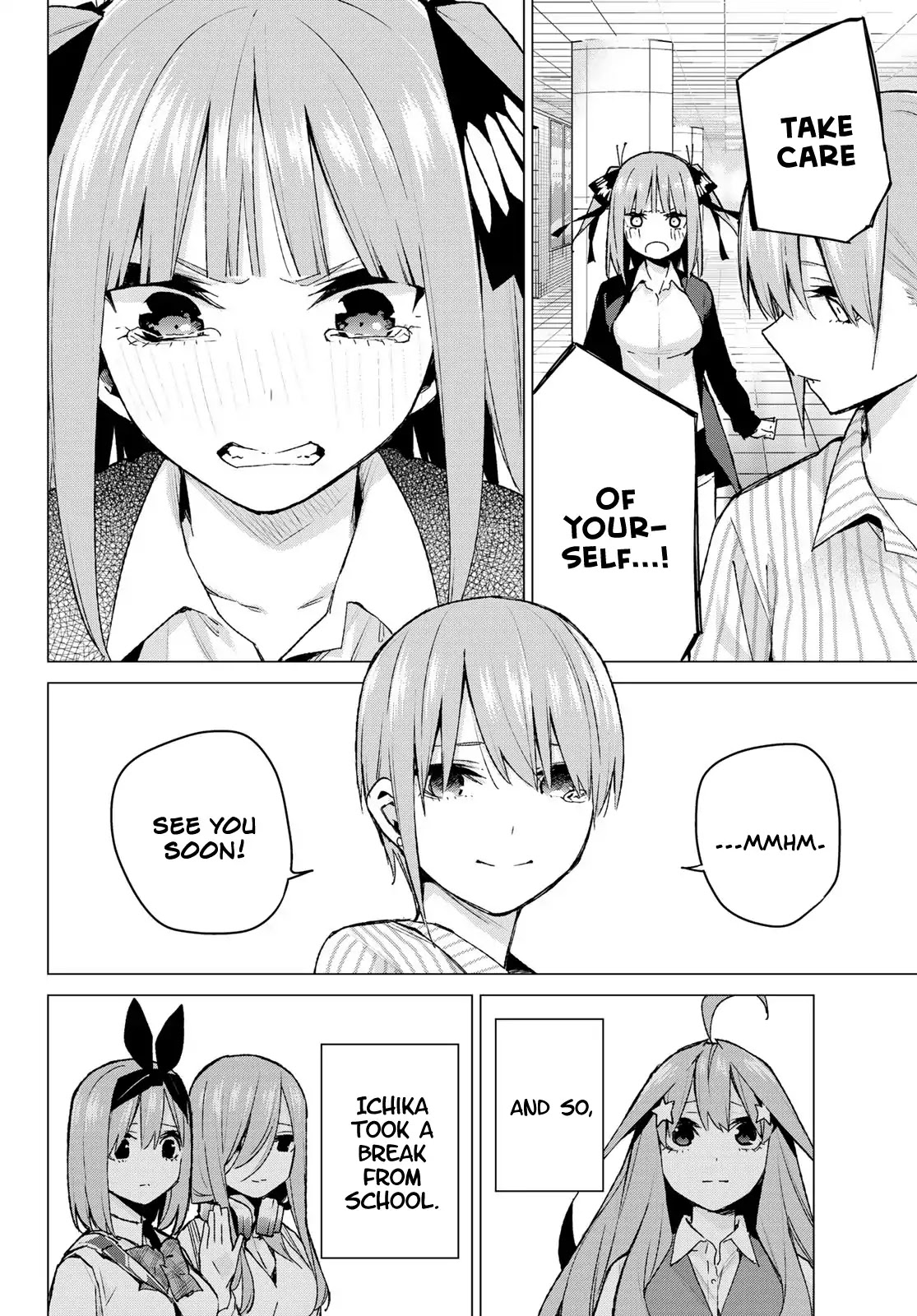 Go-Toubun no Hanayome Chapter 95 page 18 - Chapter 95: Time to Split ②