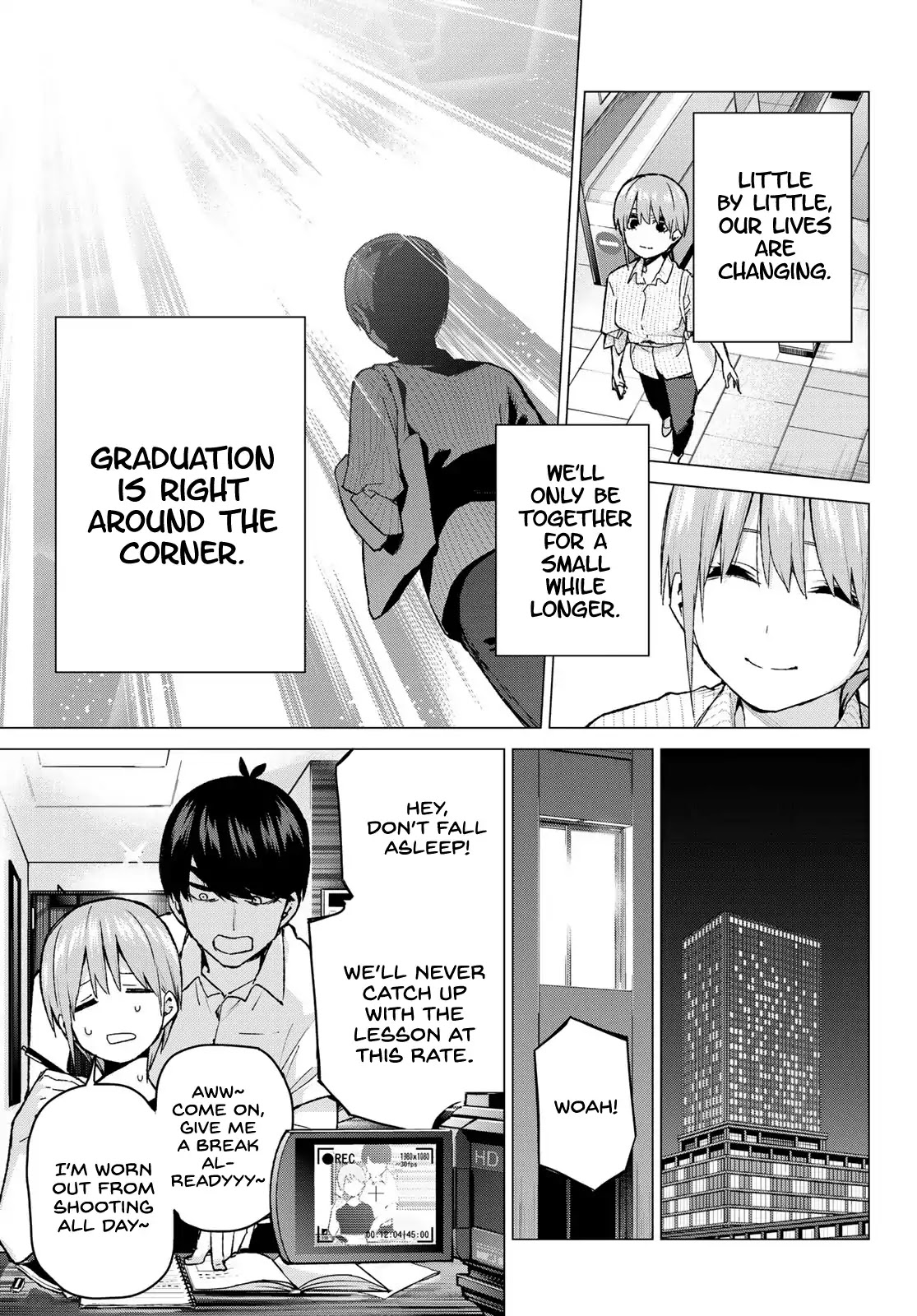 Go-Toubun no Hanayome Chapter 95 page 19 - Chapter 95: Time to Split ②