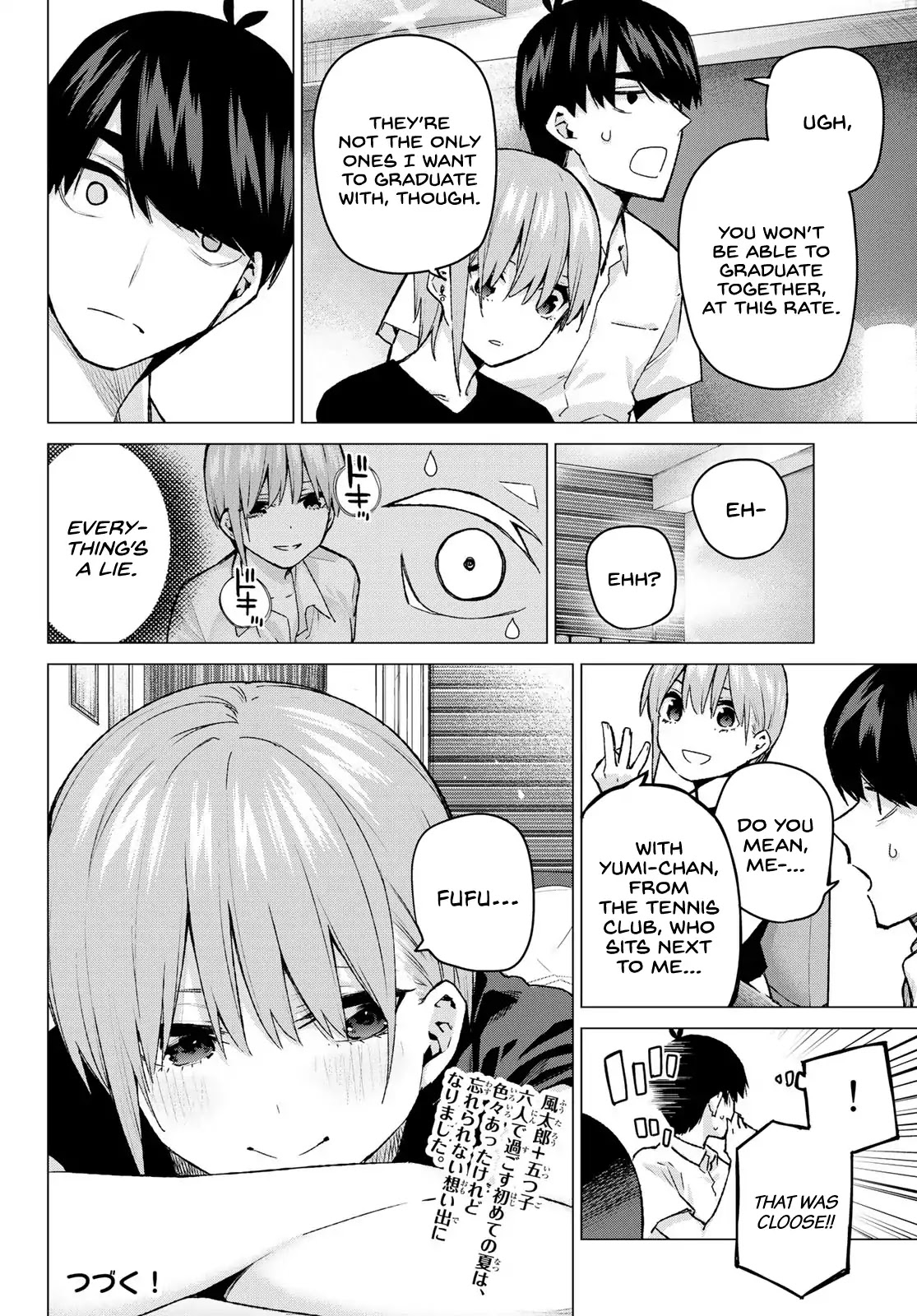 Go-Toubun no Hanayome Chapter 95 page 20 - Chapter 95: Time to Split ②